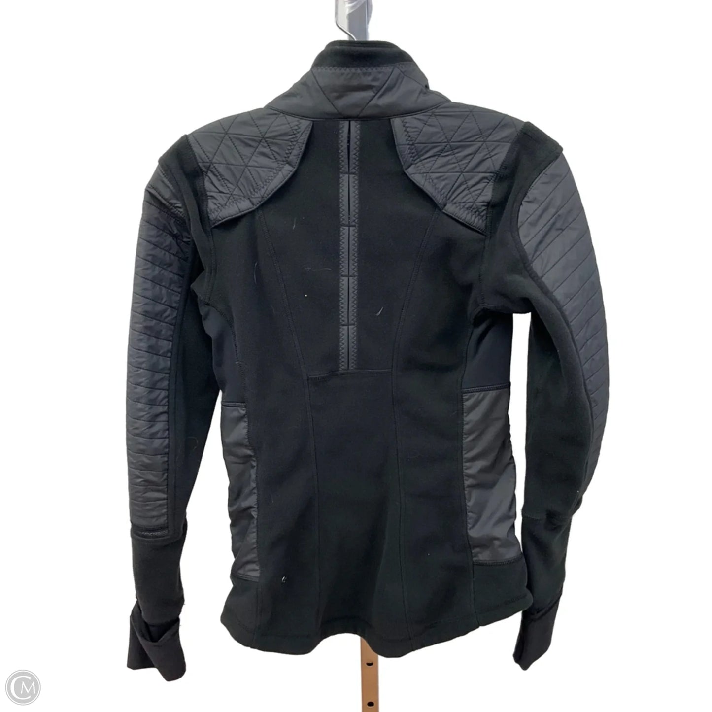 Athletic Jacket By Lululemon In Black, Size: 2