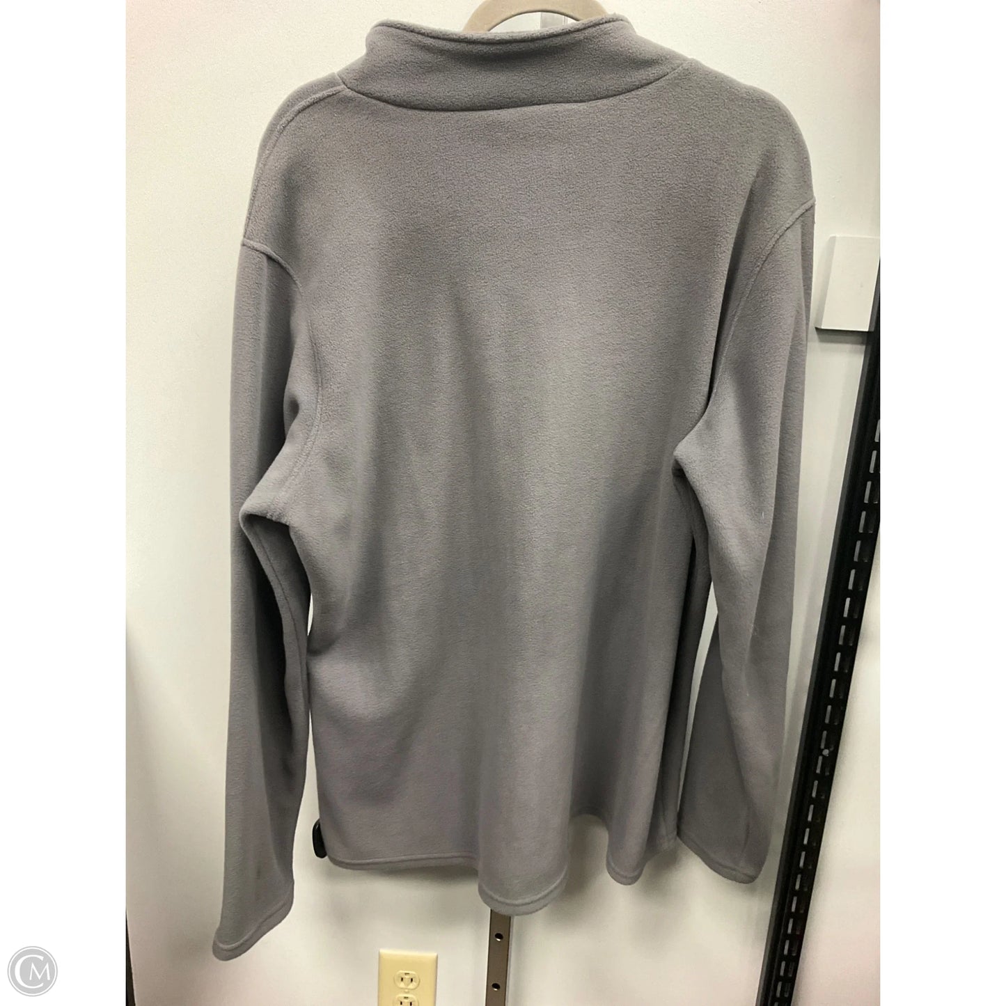 Jacket Fleece By Cabelas In Grey, Size: 2x