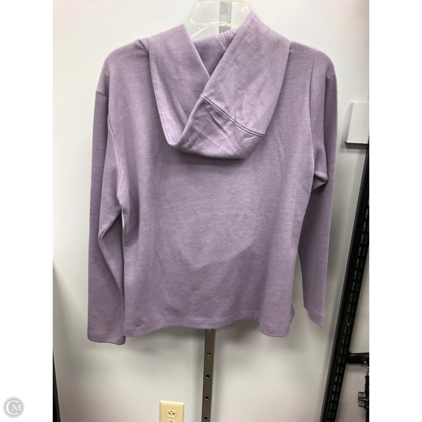 Sweatshirt Hoodie By Platinum In Purple, Size: Xs