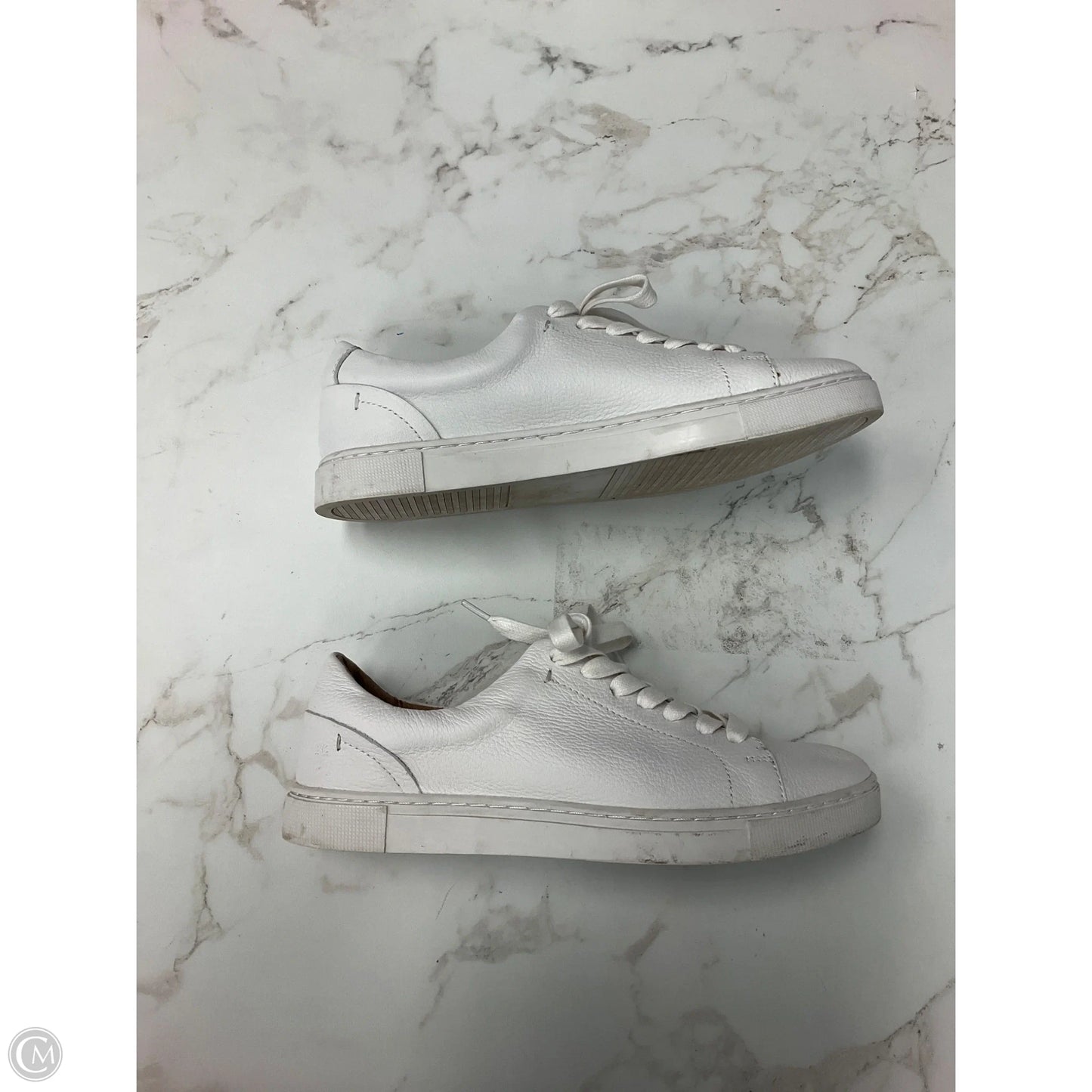 Shoes Sneakers By Frye In White, Size: 7