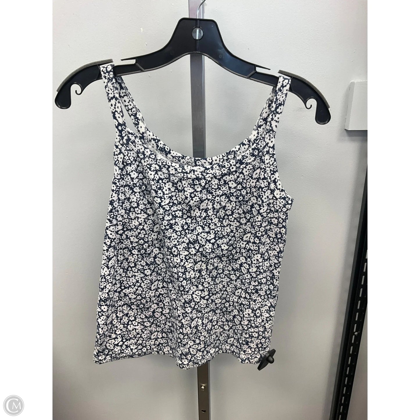 Tank Top By Old Navy In Blue & White, Size: M
