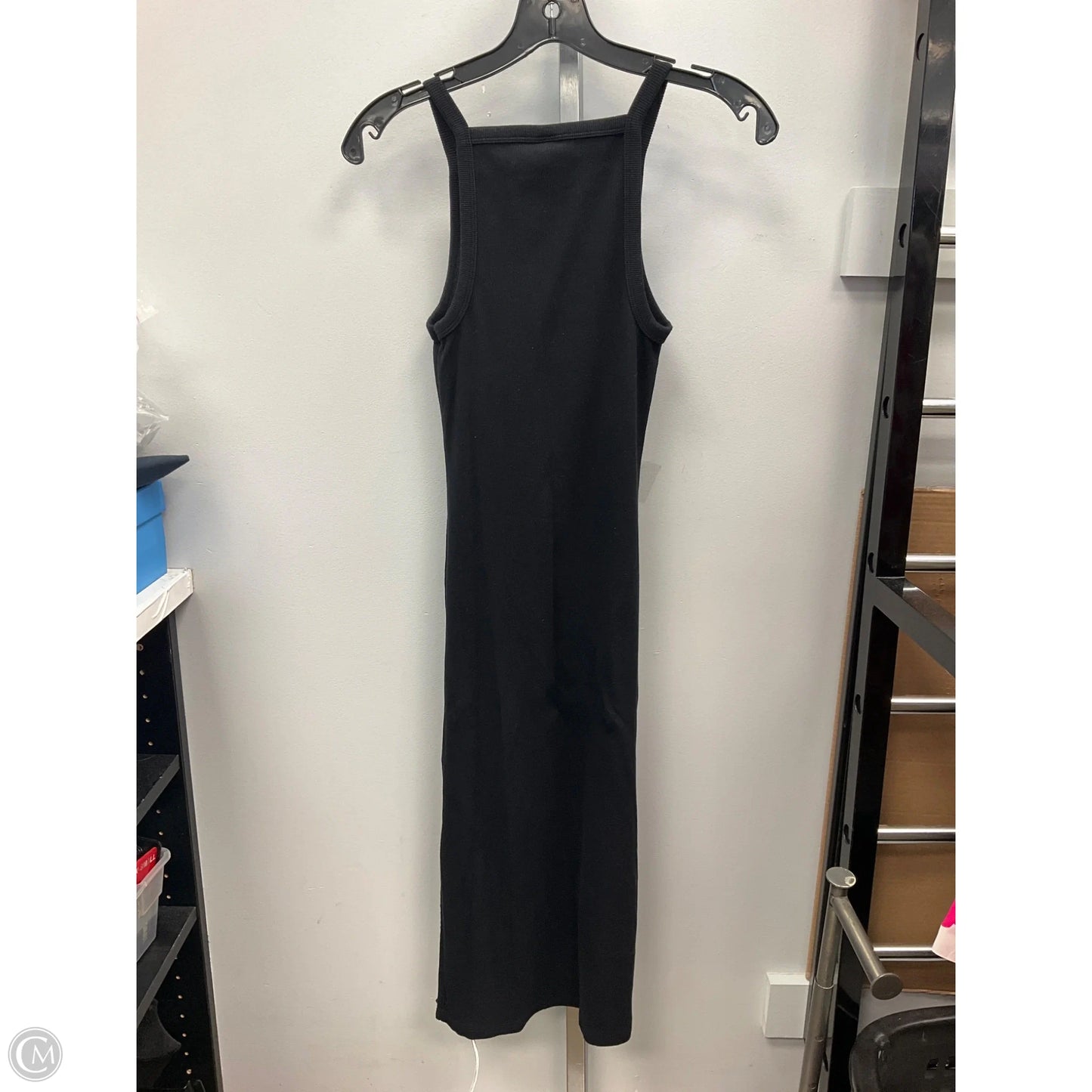 Dress Casual Midi By Old Navy In Black, Size: S