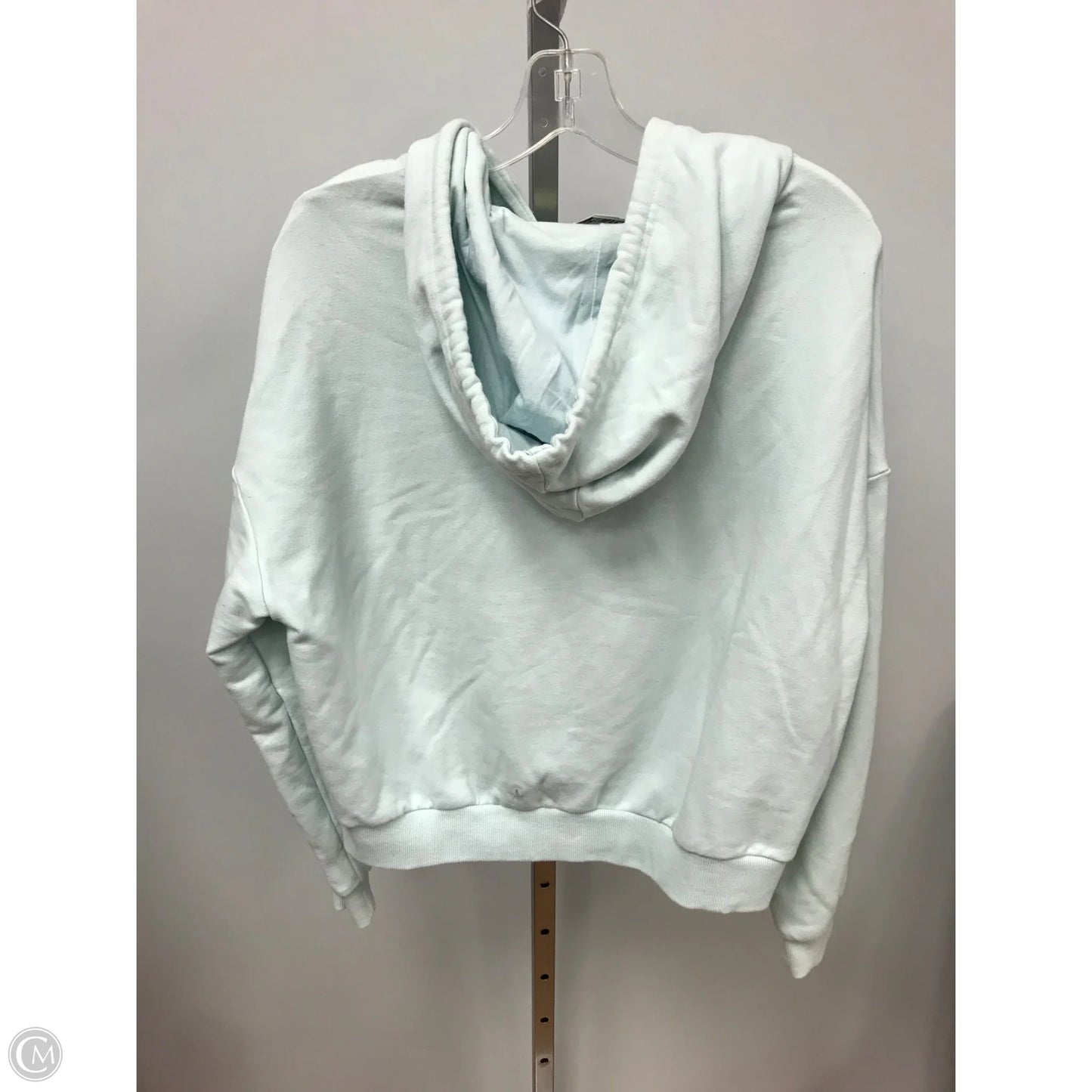 Sweatshirt Hoodie By Garage In Teal, Size: L