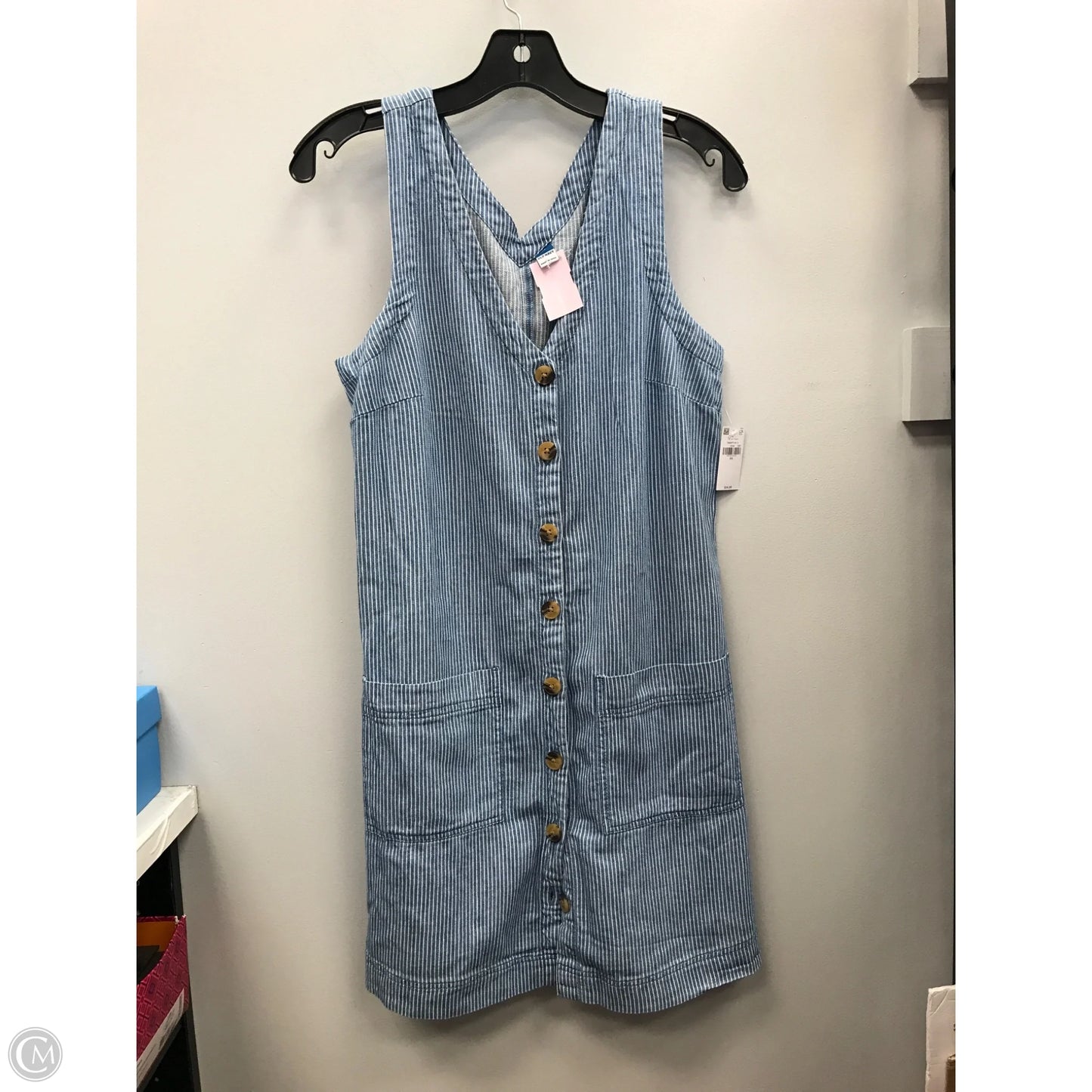 Dress Casual Short By Old Navy In Blue, Size: Xs