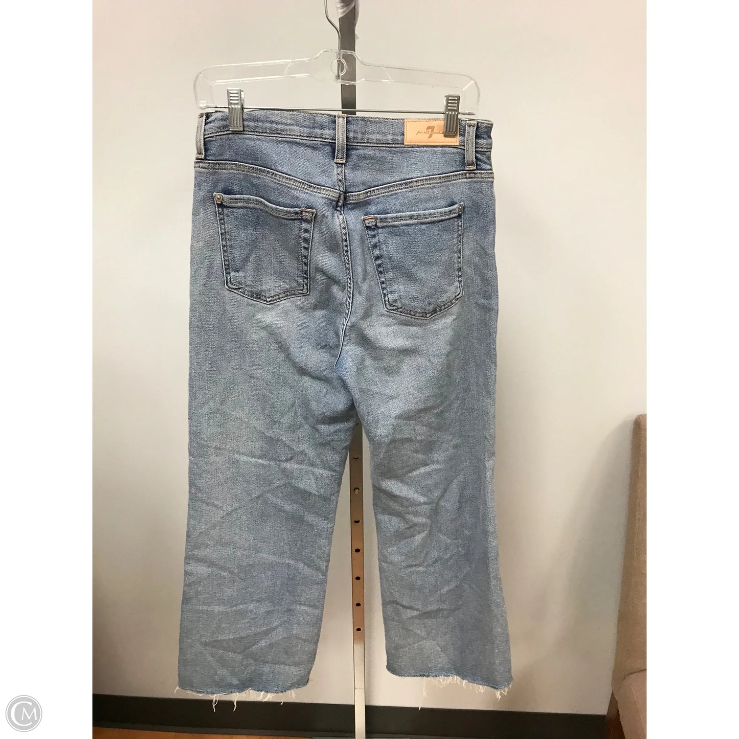 Skirt Maxi By 7 For All Mankind In Blue, Size: 4