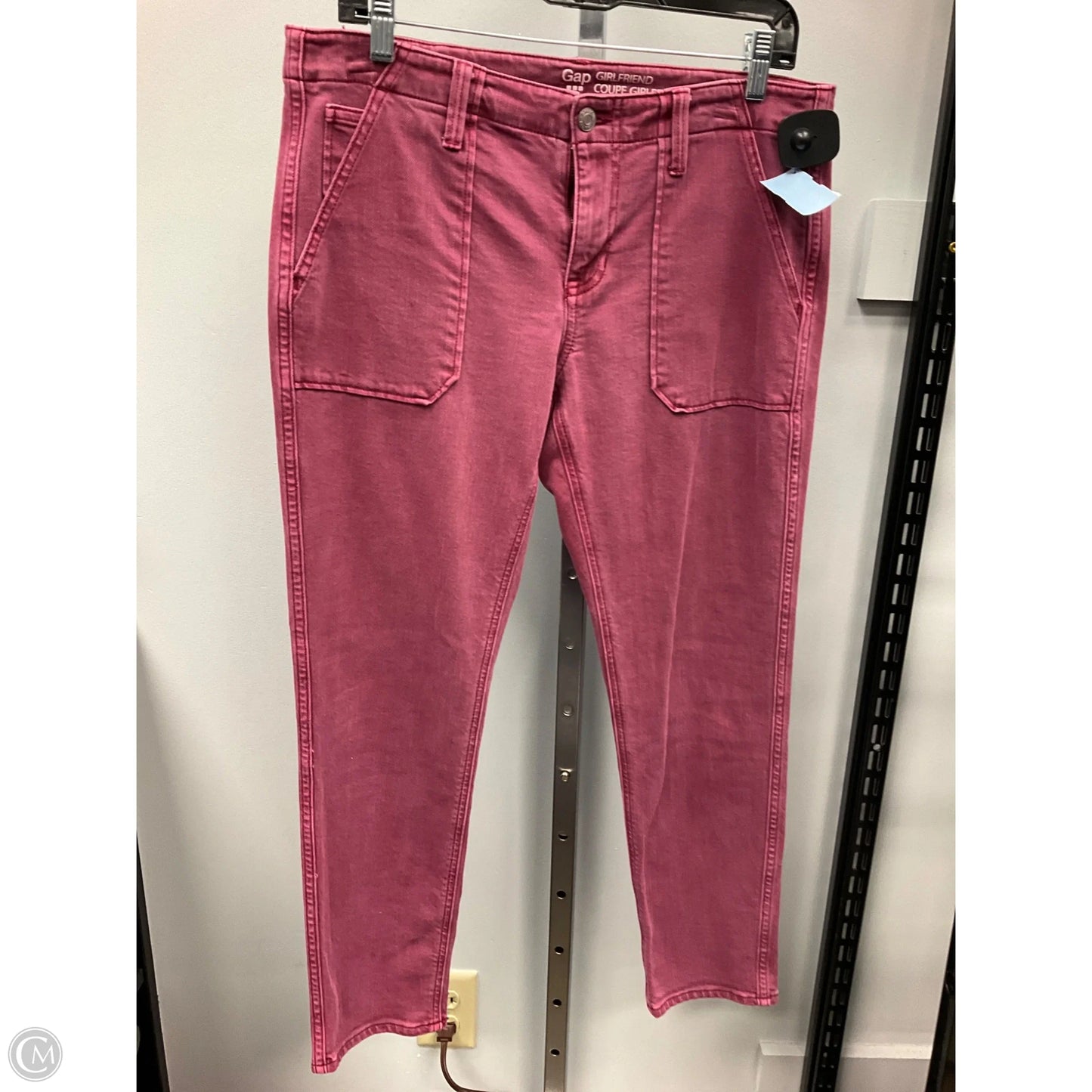 Jeans Straight By Gap In Pink, Size: 8