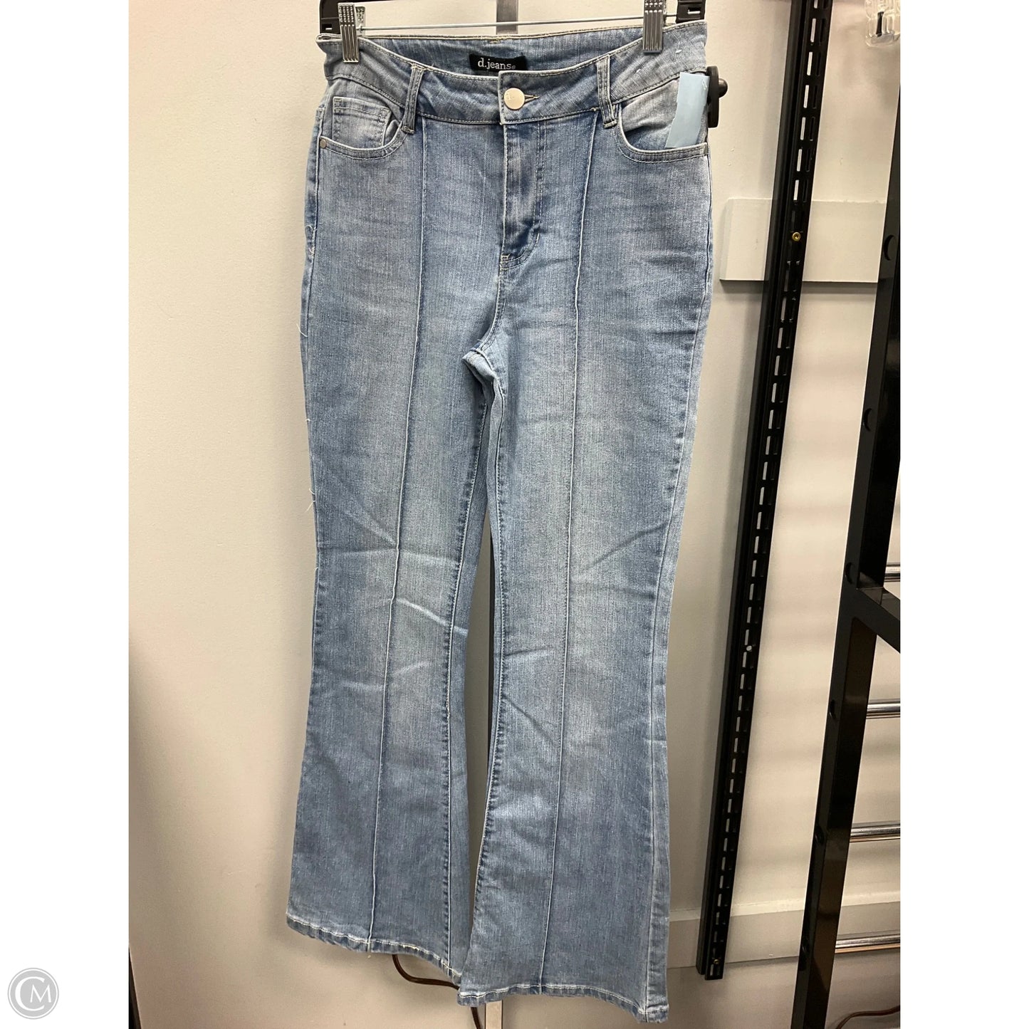 Jeans Flared By D Jeans In Blue Denim, Size: 6