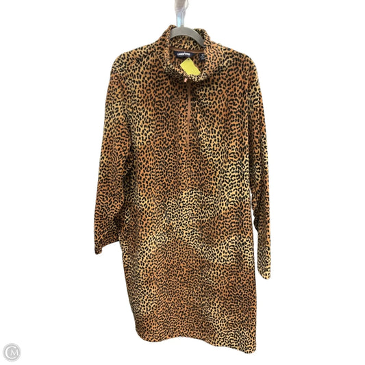 Dress Casual Short By Lands End In Animal Print, Size: 3x