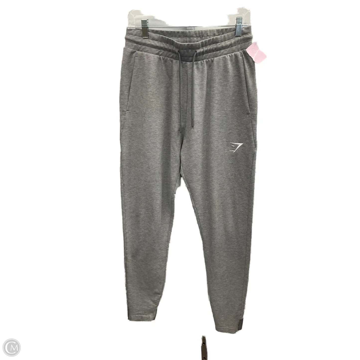 Athletic Pants By Gym Shark In Grey, Size: M