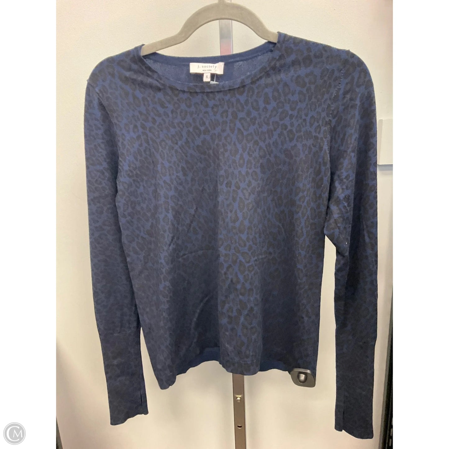 Top Long Sleeve By Cmc In Animal Print, Size: S