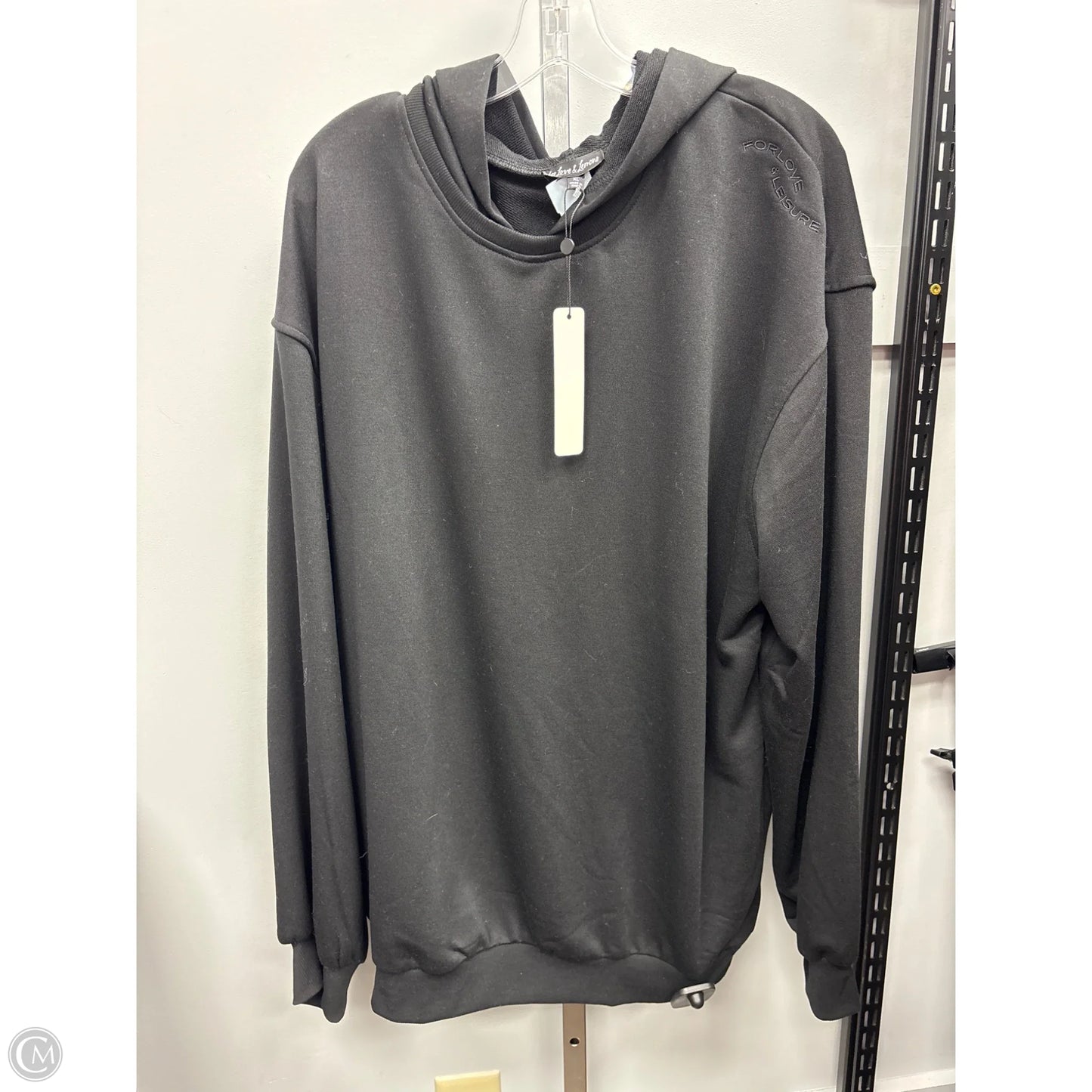 Top Long Sleeve By For Love & Lemons In Black, Size: Xl