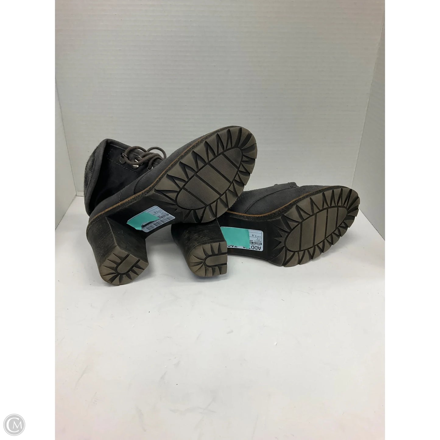 Boots Ankle Heels By White Mountain In Grey, Size: 7.5