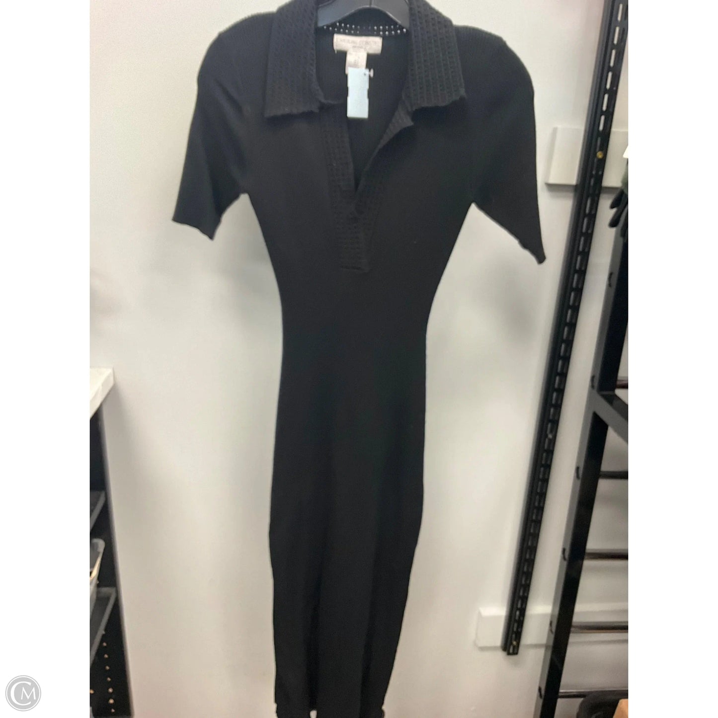 Dress Sweater By Clothes Mentor In Black, Size: S