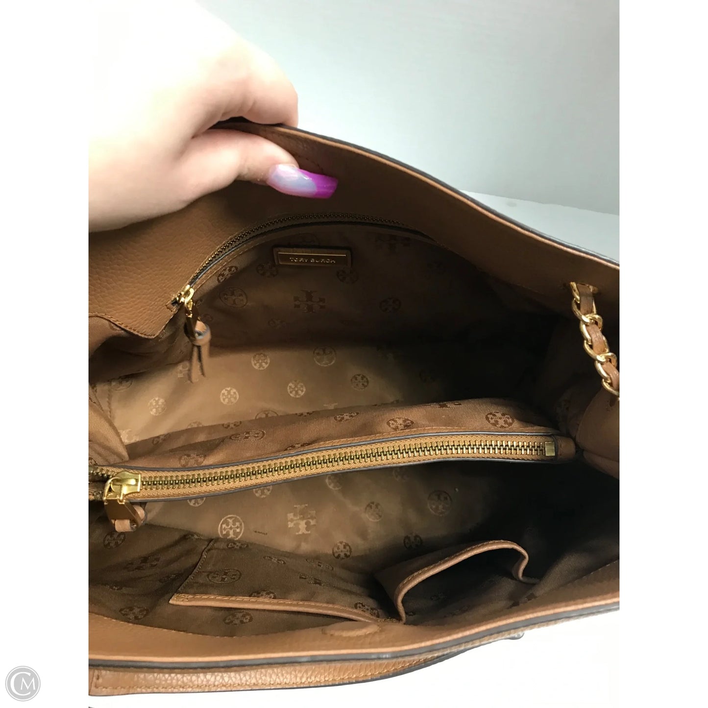 Handbag Designer By Tory Burch, Size: Large