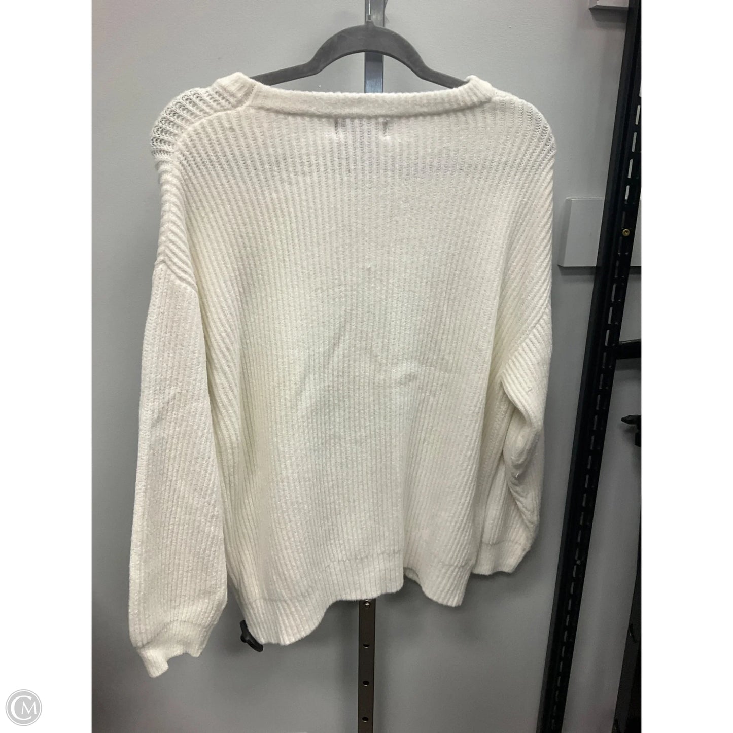 Sweater By Cotton Candy In White, Size: S