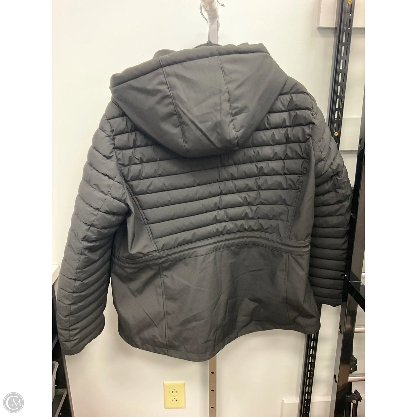Coat Puffer & Quilted By Tommy Hilfiger In Black, Size: Xxl