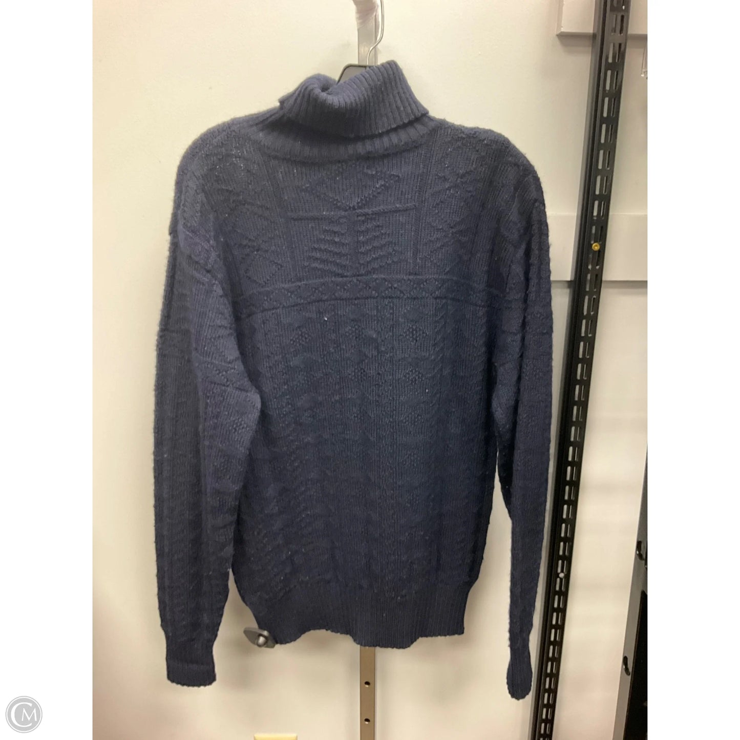 Sweater By Clothes Mentor In Navy, Size: S
