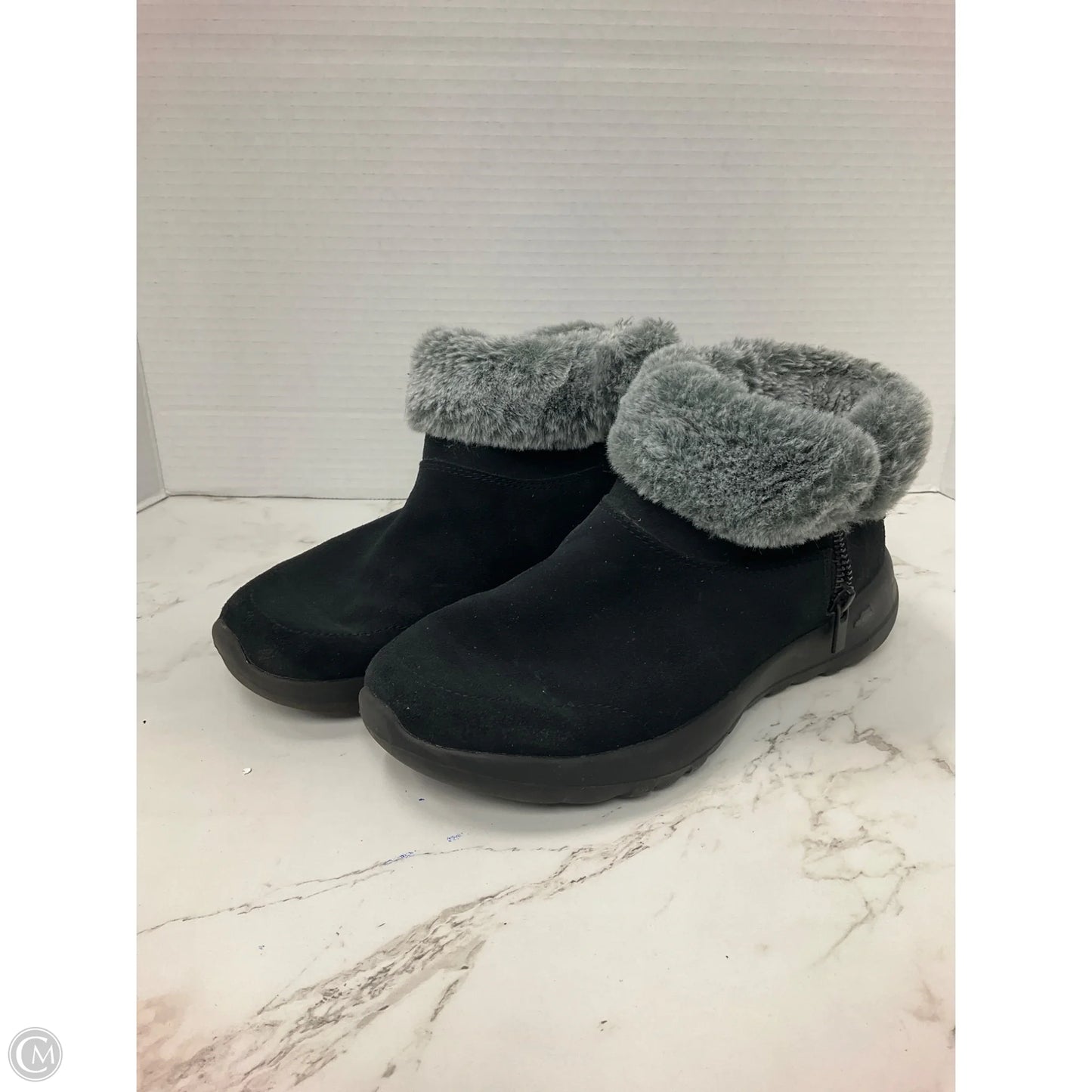 Boots Snow By Skechers In Black, Size: 6.5