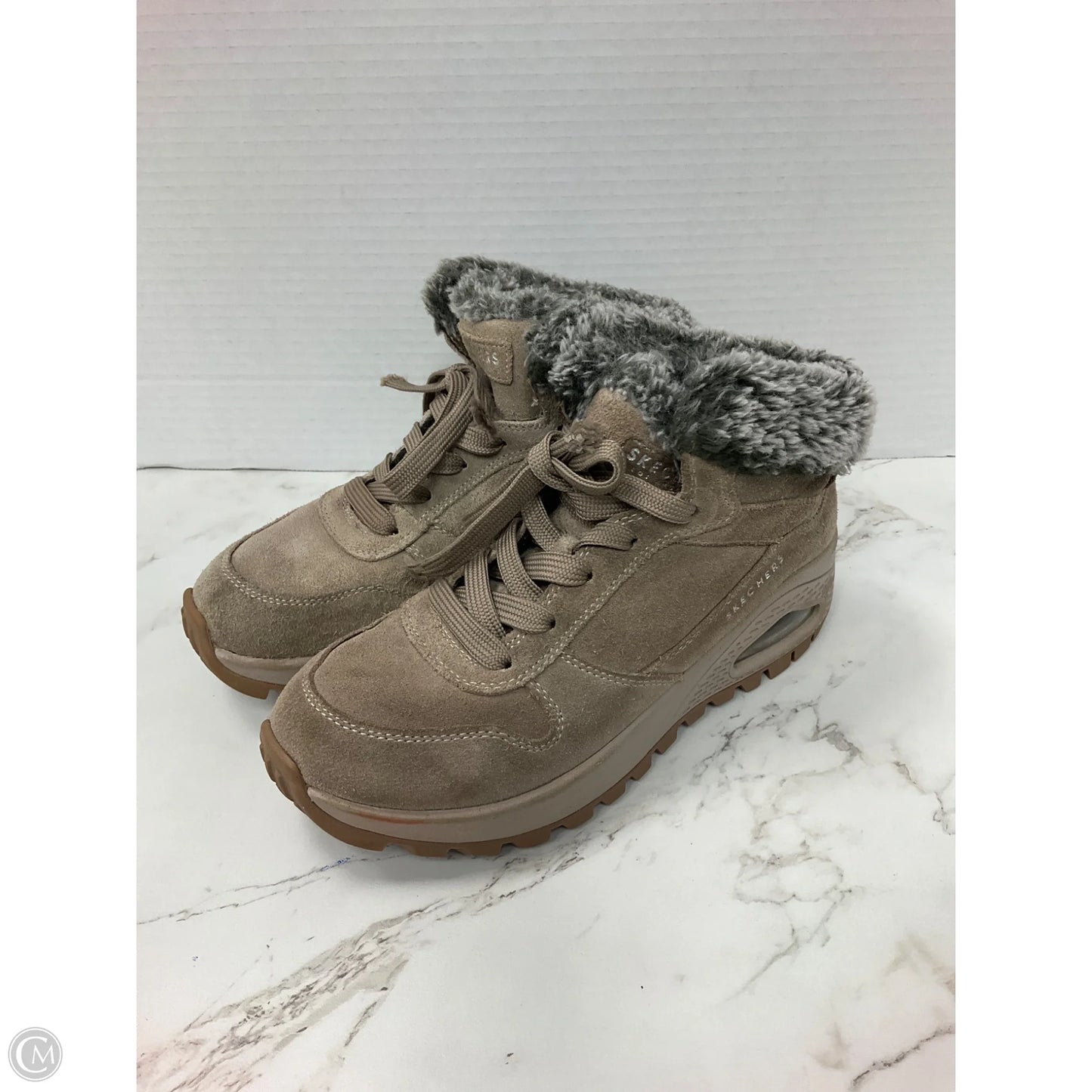 Boots Snow By Skechers In Tan, Size: 6