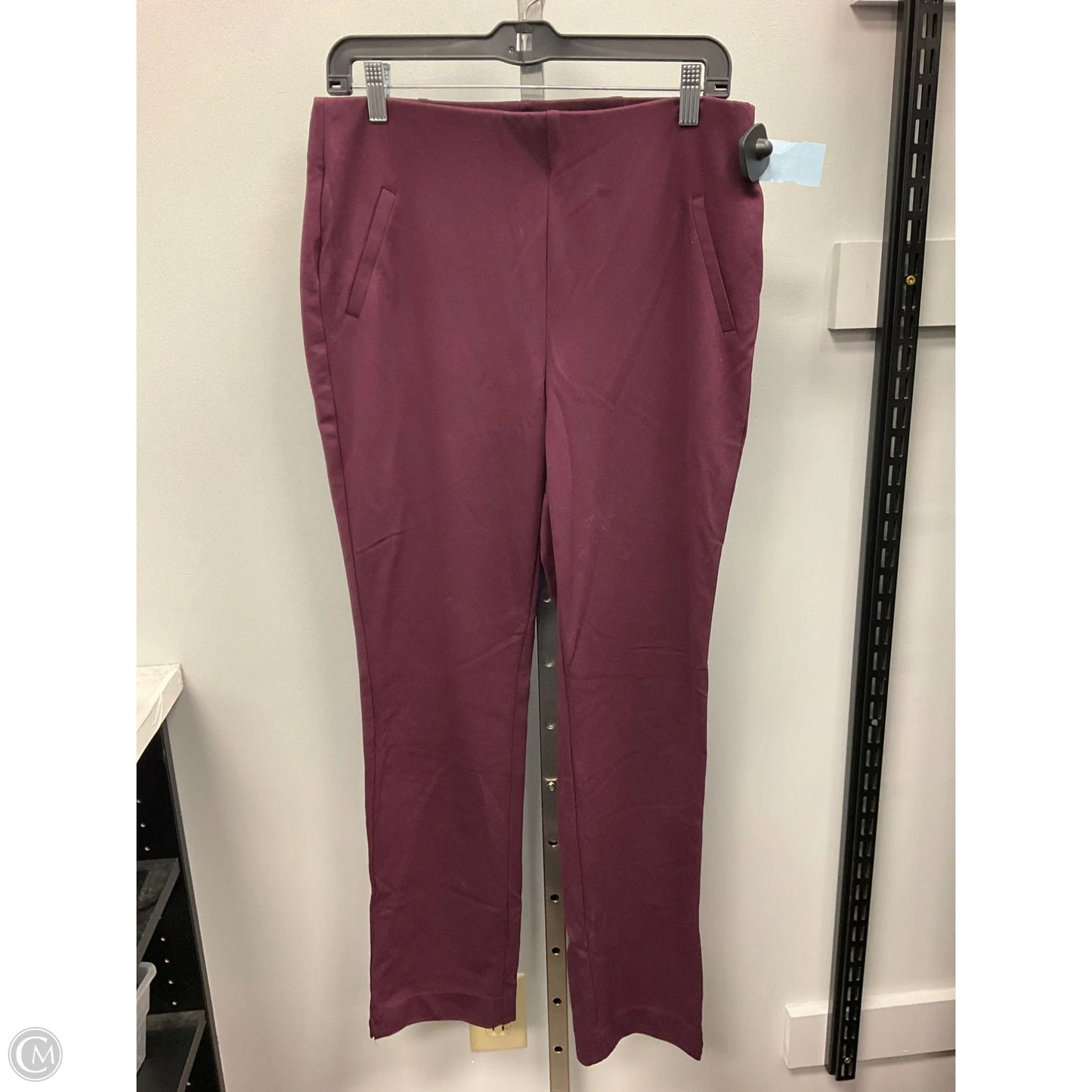 Pants Leggings By Chicos In Purple, Size: M