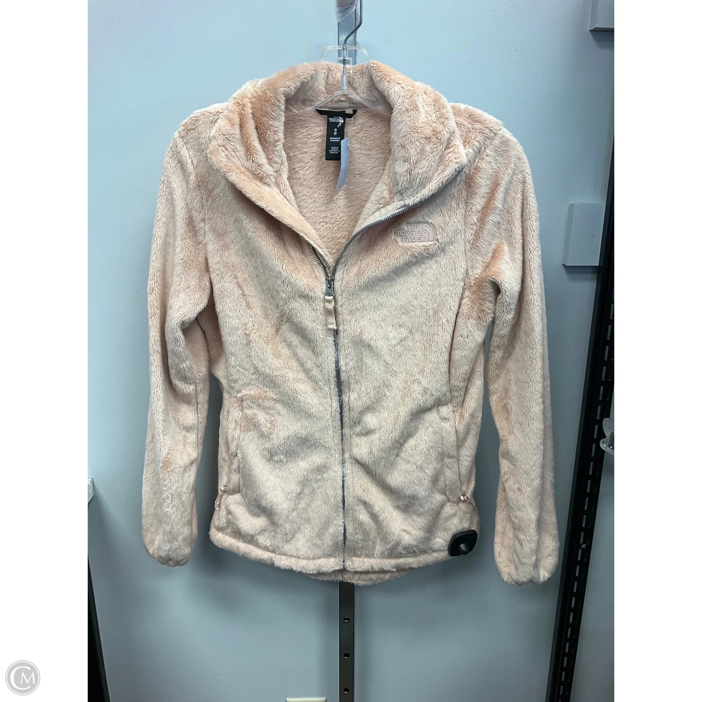 Jacket Faux Fur & Sherpa By The North Face In Peach, Size: S