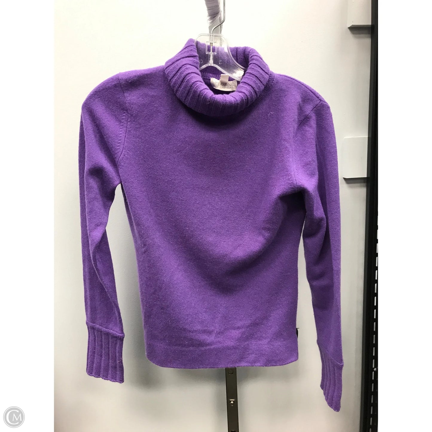 Sweater Cashmere By Clothes Mentor In Purple, Size: Xs