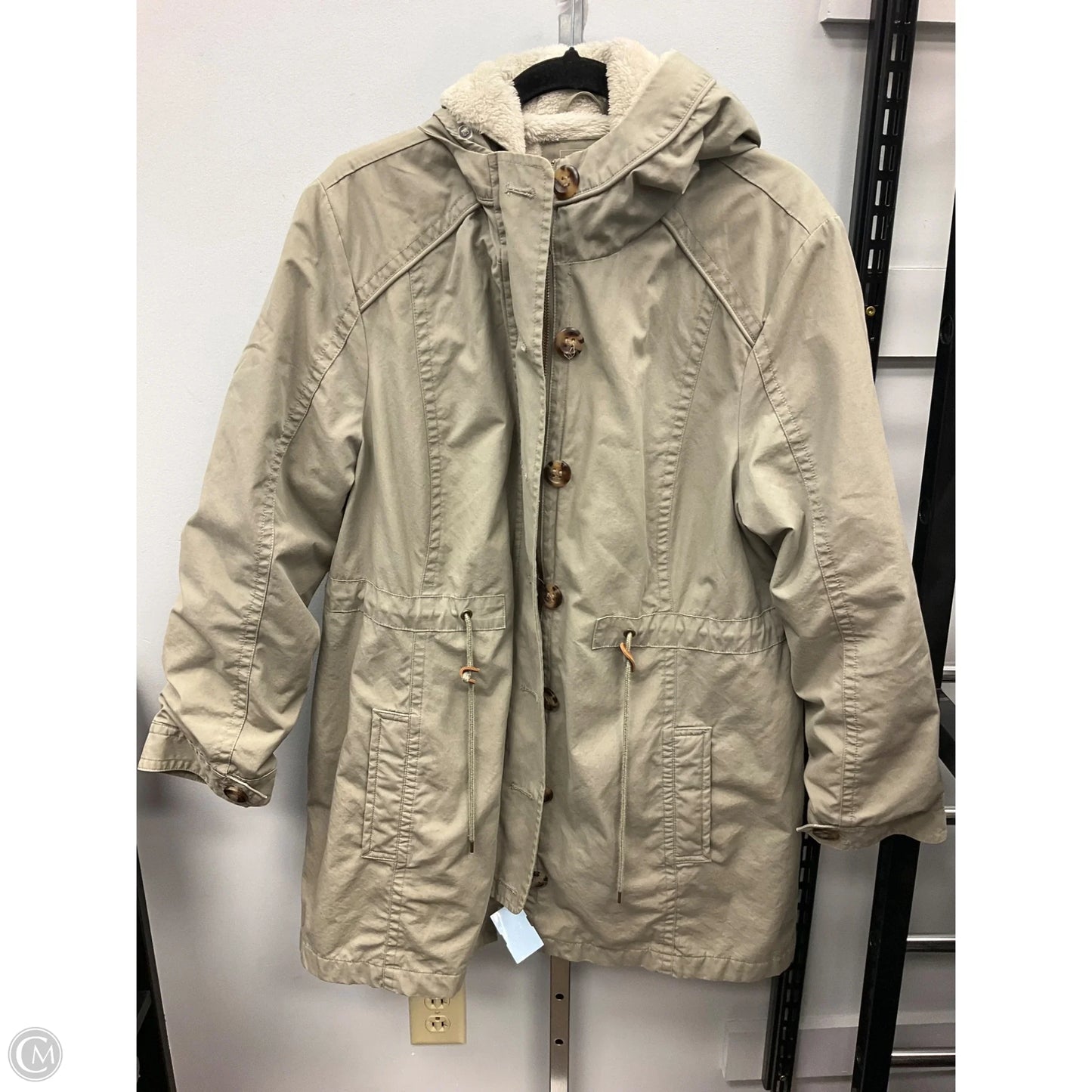 Coat Parka By L.l. Bean In Grey, Size: Xlp