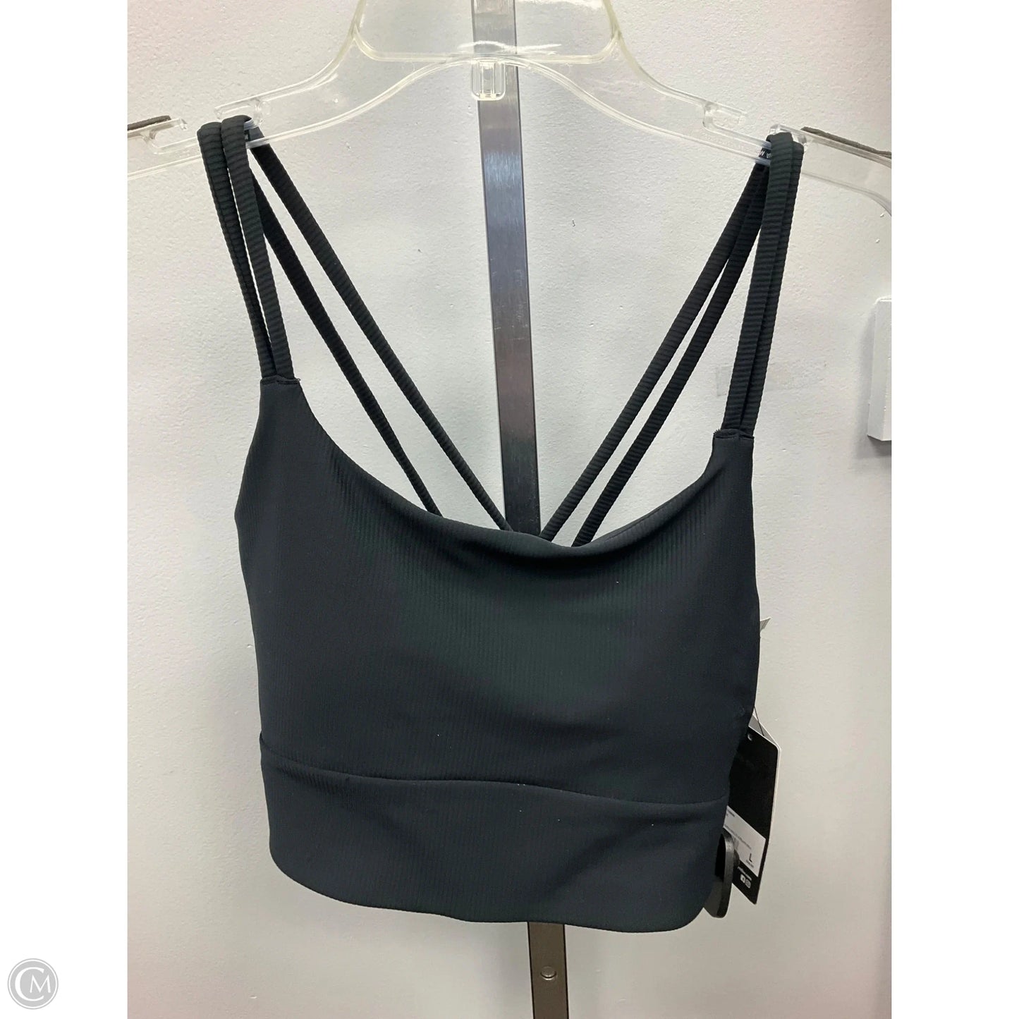 Athletic Bra By 90 Degrees By Reflex In Black, Size: L