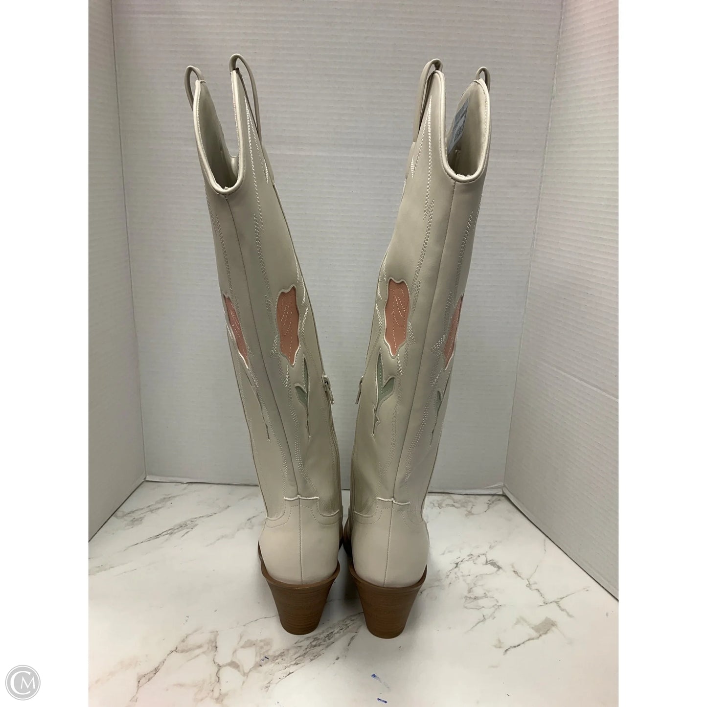 Boots Western By Universal Thread In Cream, Size: 9