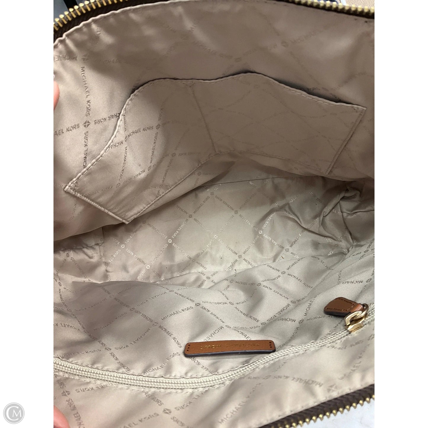 Tote Designer By Michael Kors, Size: Small