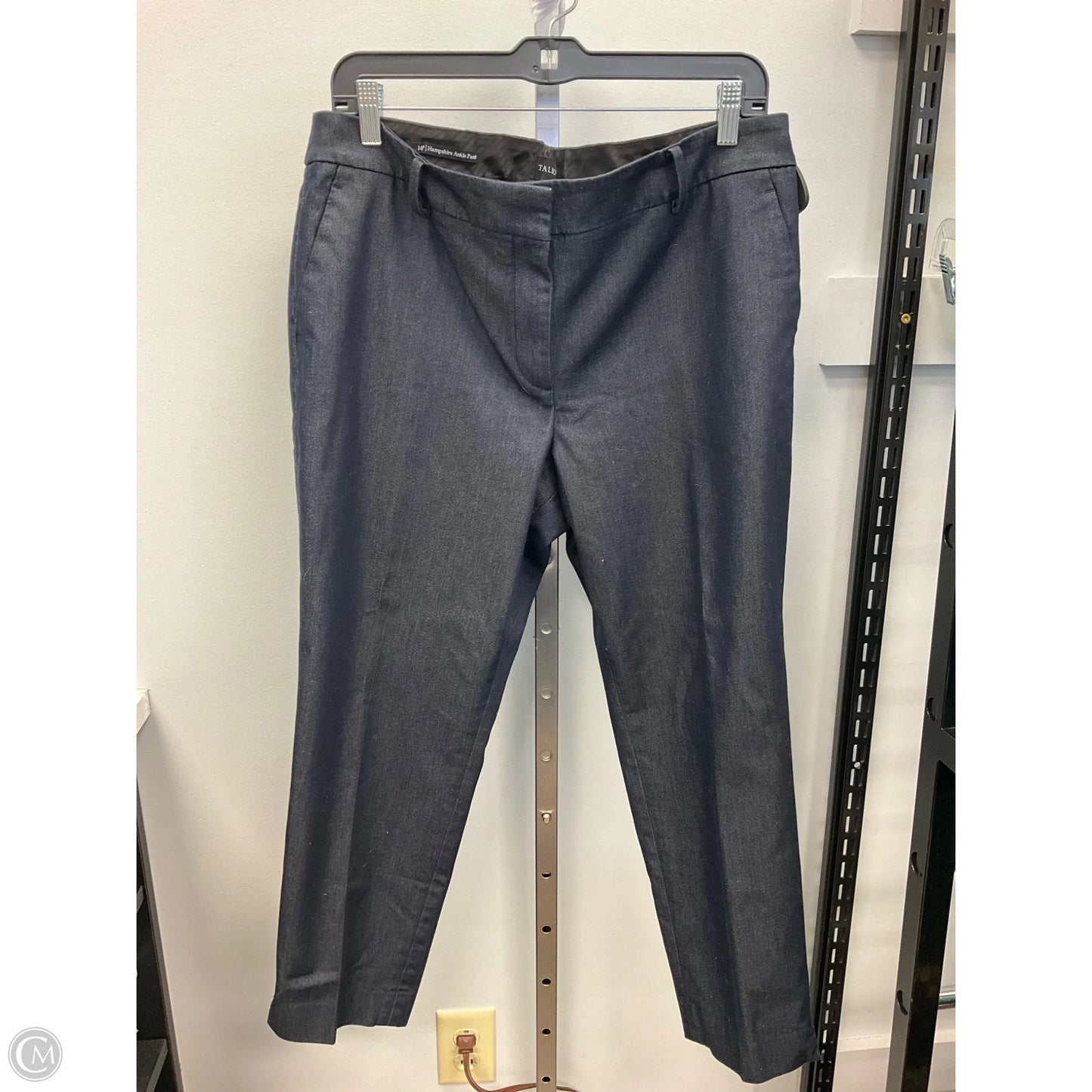 Pants Cropped By Talbots In Navy, Size: 14p