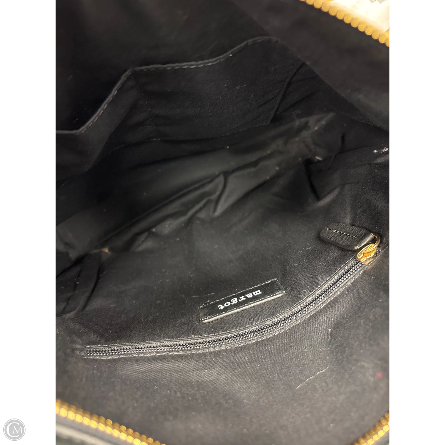 Handbag Leather By Margot, Size: Large