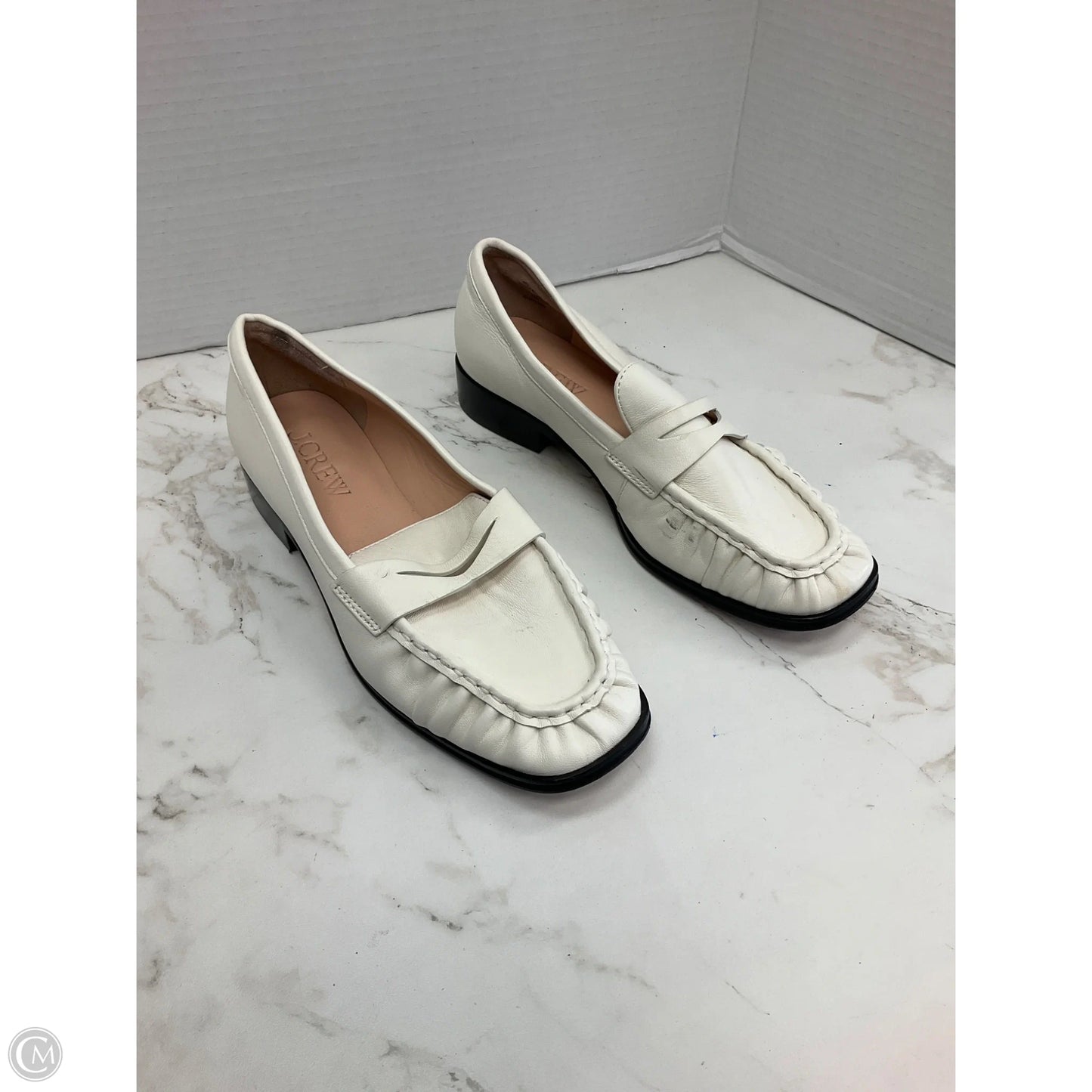 Shoes Heels Block By J. Crew In Cream, Size: 7.5