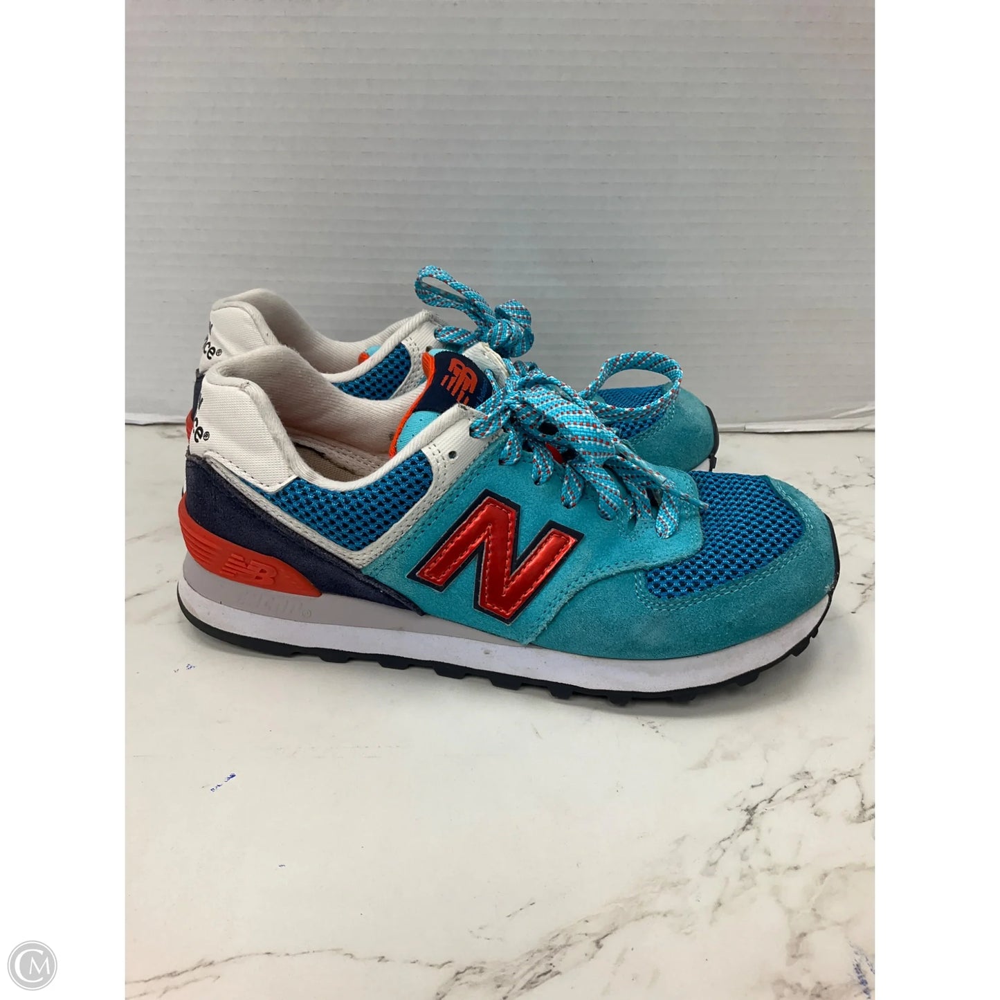 Shoes Athletic By New Balance In Aqua, Size: 6.5