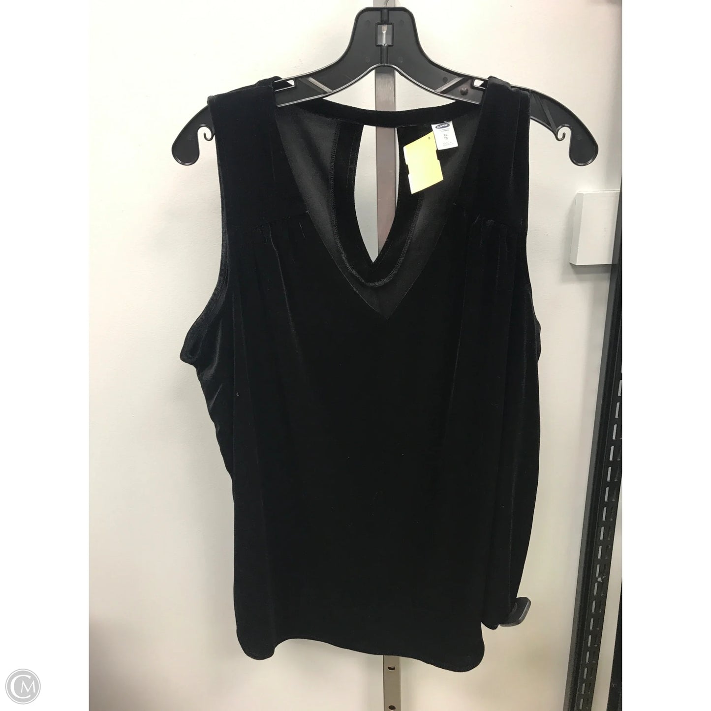 Top Sleeveless By Old Navy In Black, Size: Xl