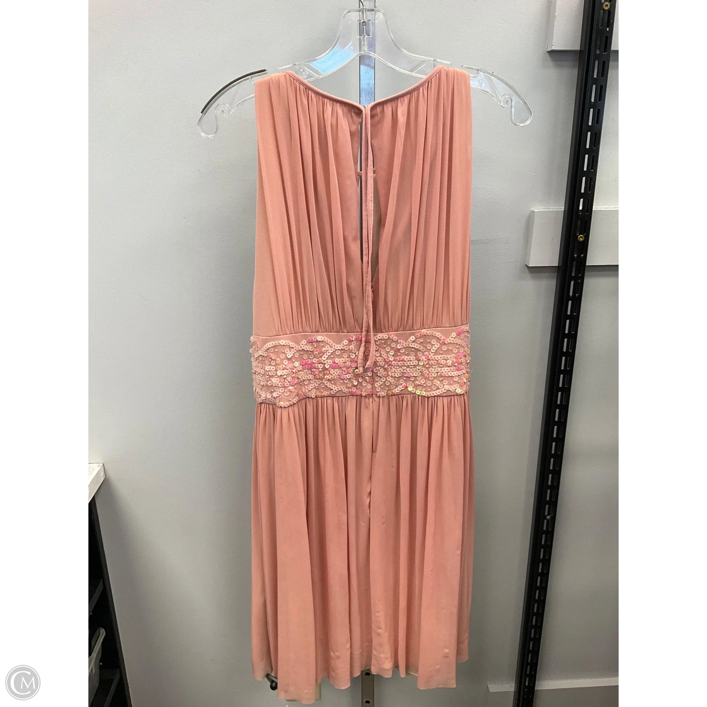 Dress Party Short By Signature Collection In Peach, Size: 16