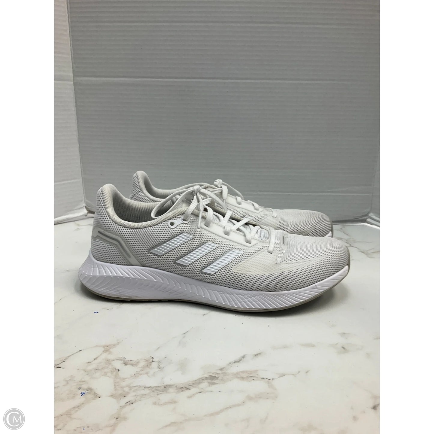 Shoes Athletic By Adidas In White, Size: 9