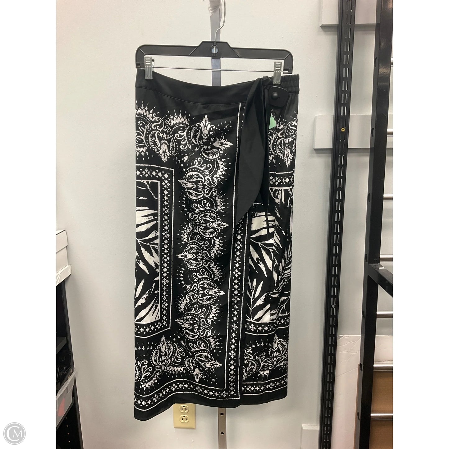 Skirt Maxi By Rachel Zoe In Black & White, Size: M