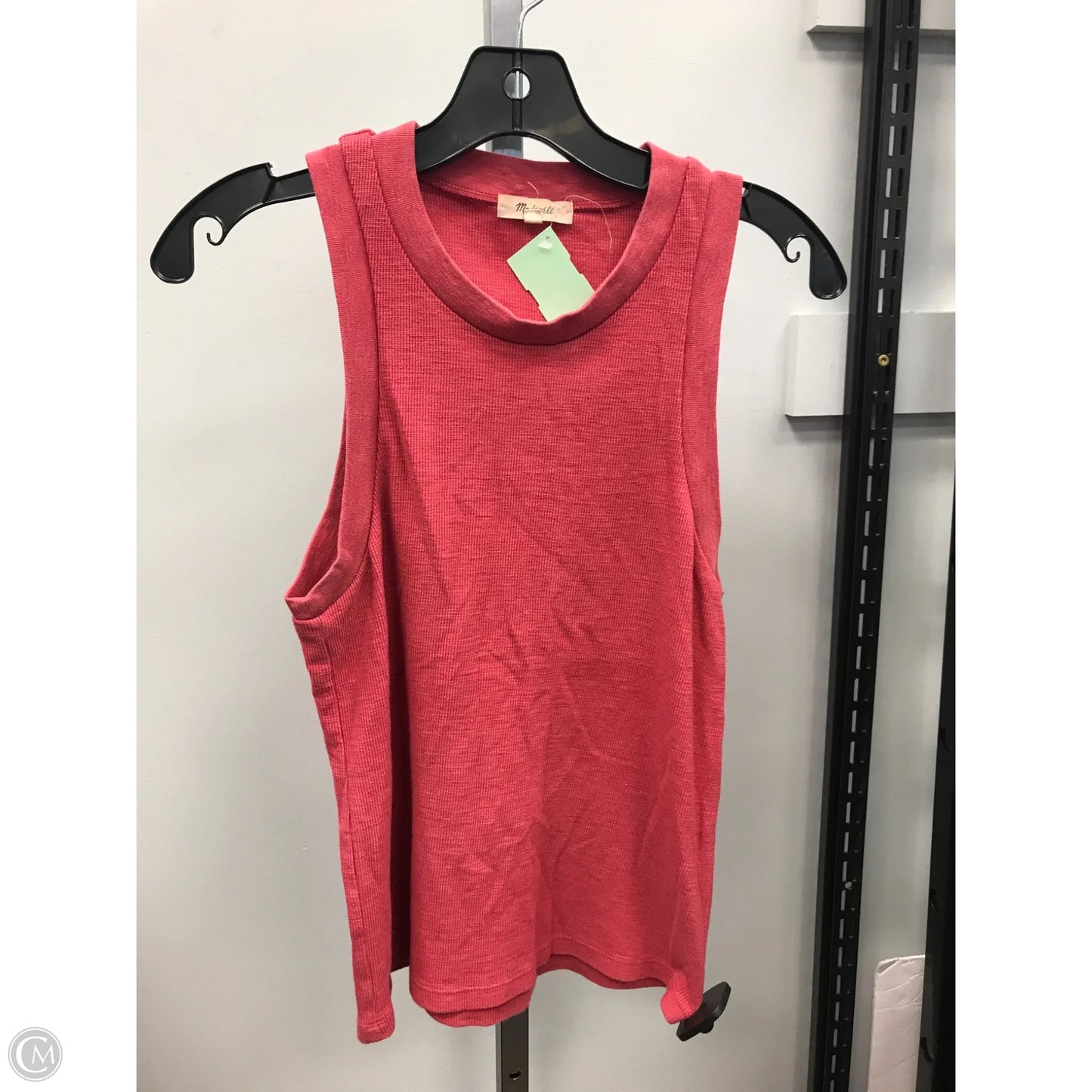 Tank Top By Madewell In Red, Size: M
