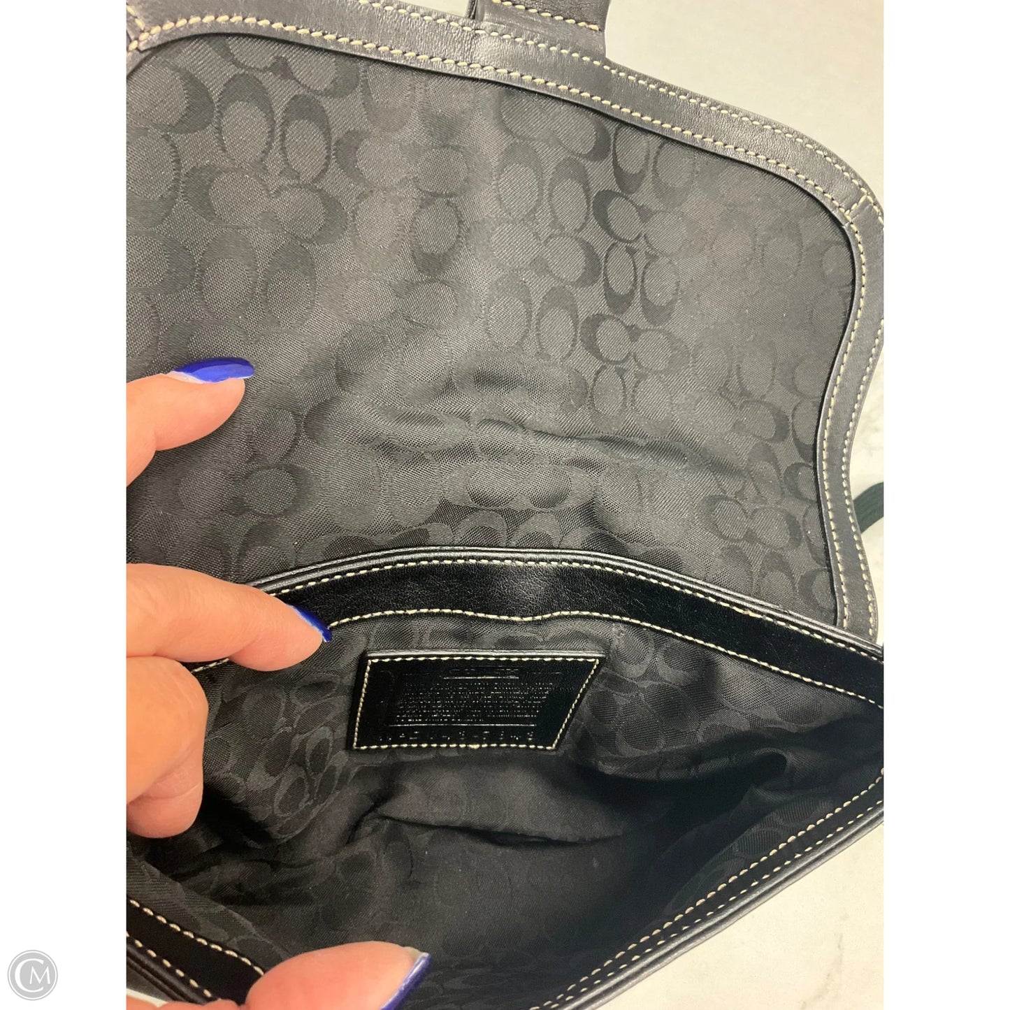 Crossbody Designer By Coach, Size: Small
