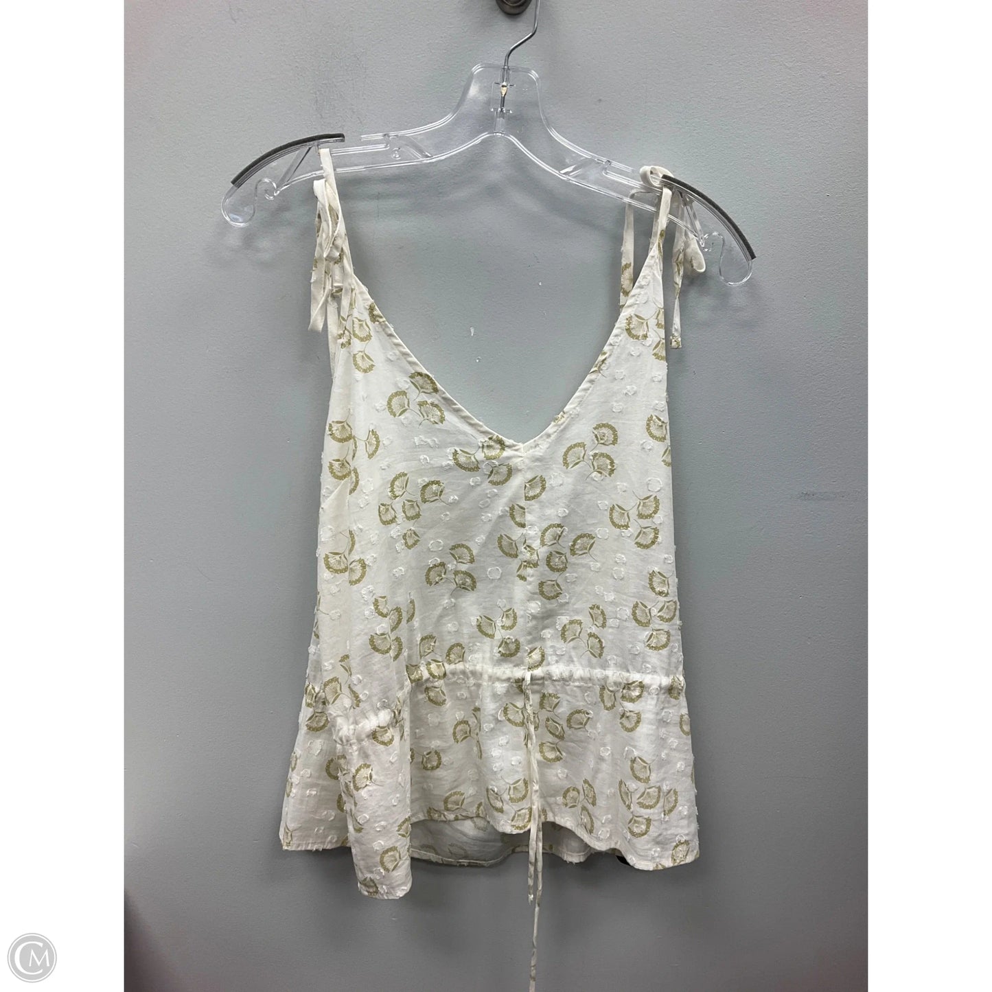 Top Sleeveless By Self Contrast In Floral Print, Size: M