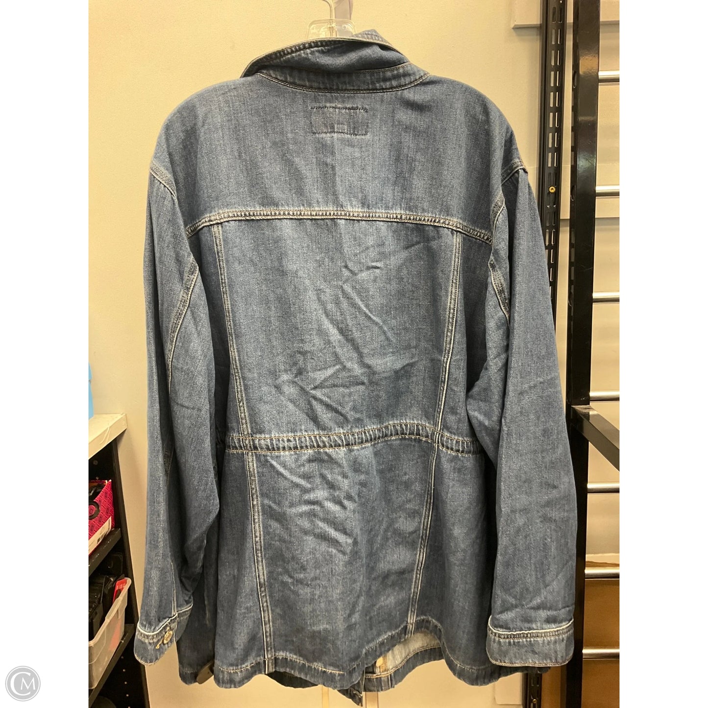 Jacket Denim By Torrid In Blue Denim, Size: 4x