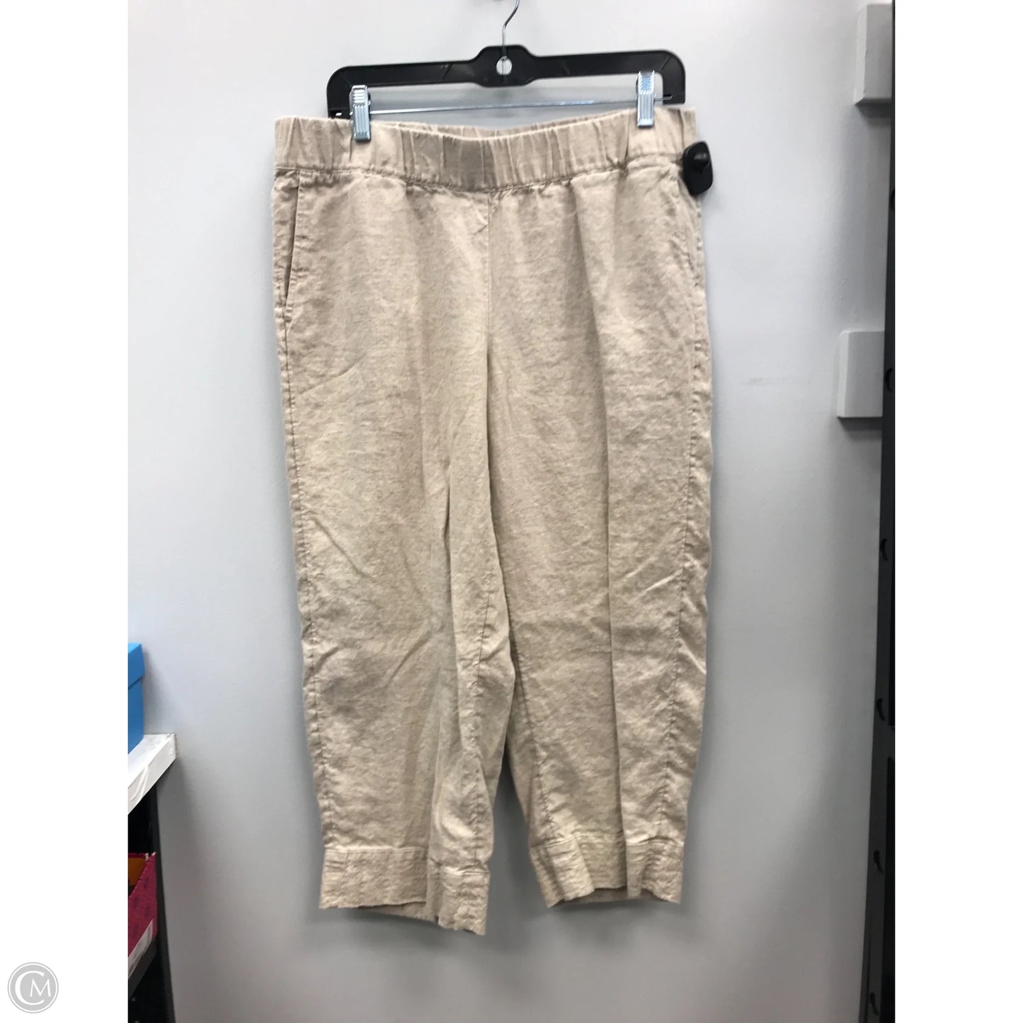 Pants Linen By J. Jill In Beige, Size: Mp