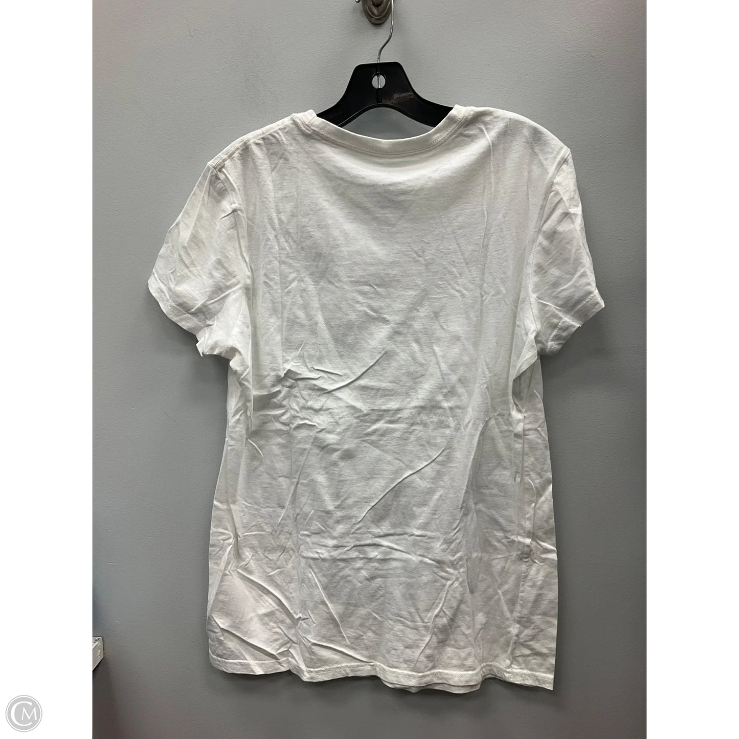 Top Short Sleeve Basic By Adidas In White, Size: L