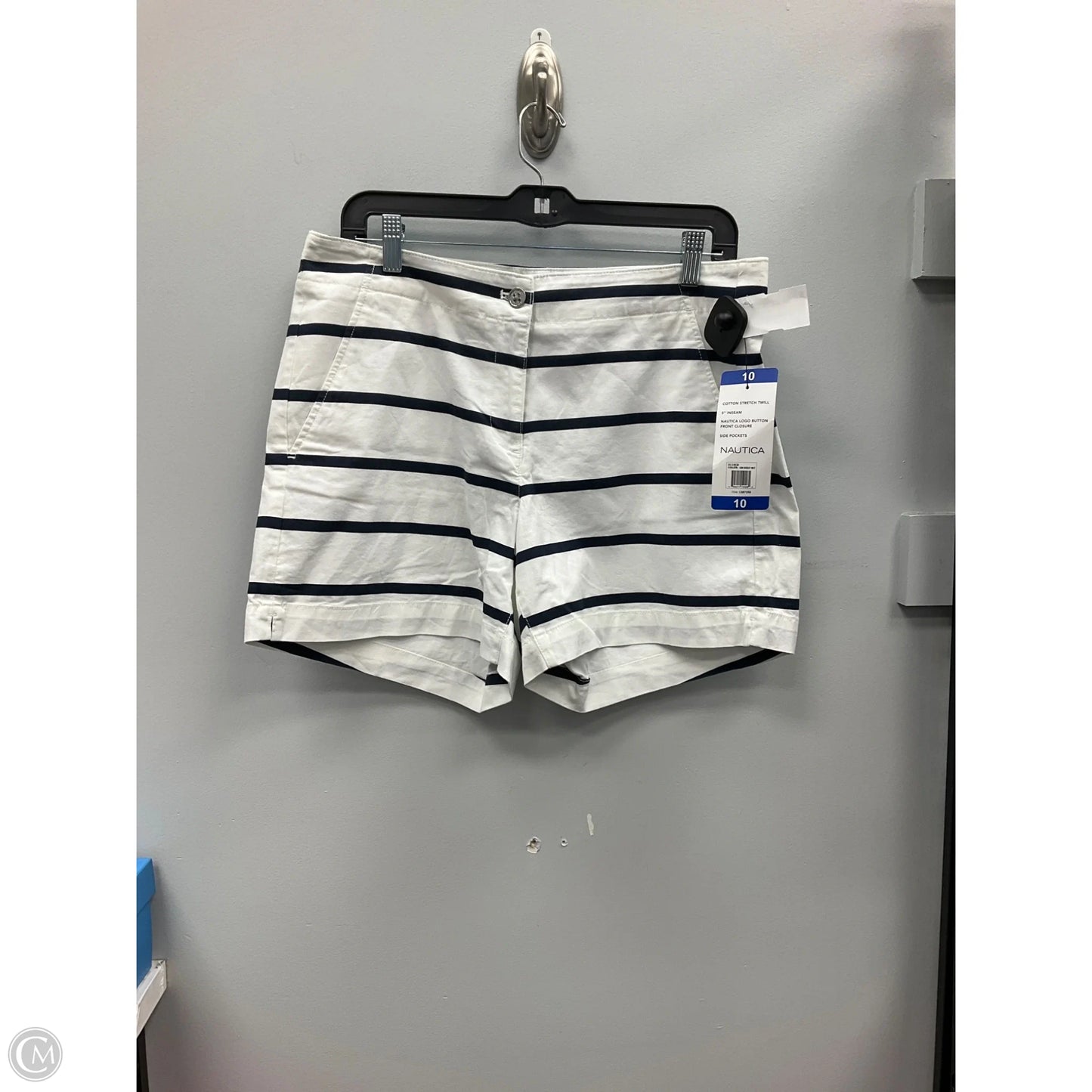 Shorts By Nautica In Striped Pattern, Size: 10