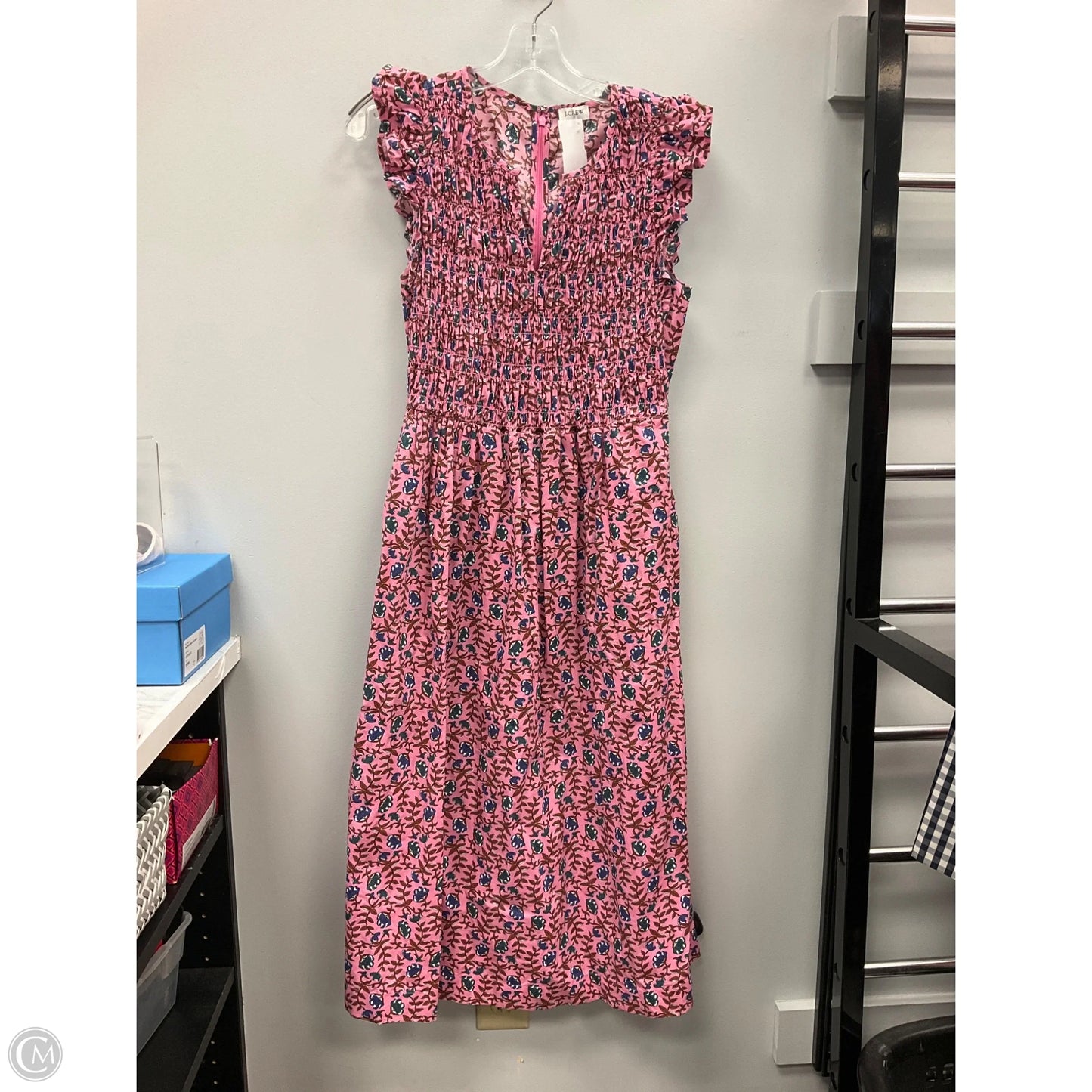 Dress Casual Maxi By J. Crew In Floral Print, Size: S