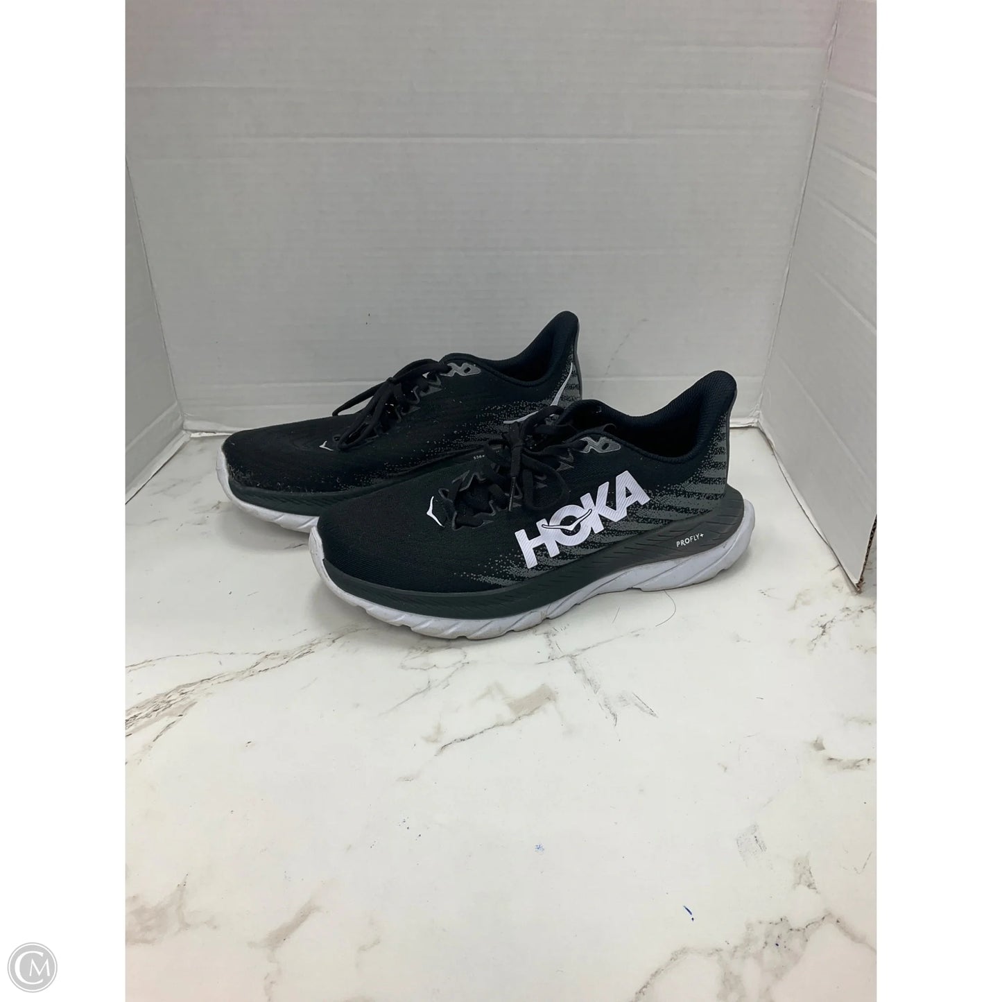 Shoes Athletic By Hoka In Black, Size: 8