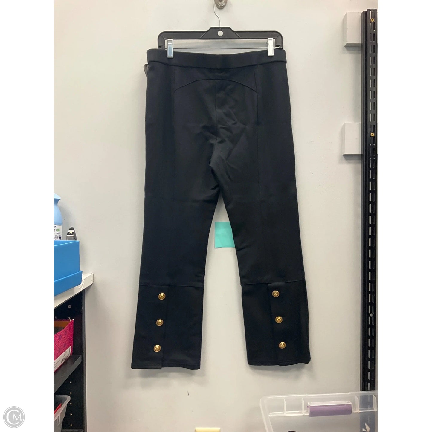 Pants Designer By Tory Burch In Black, Size: L