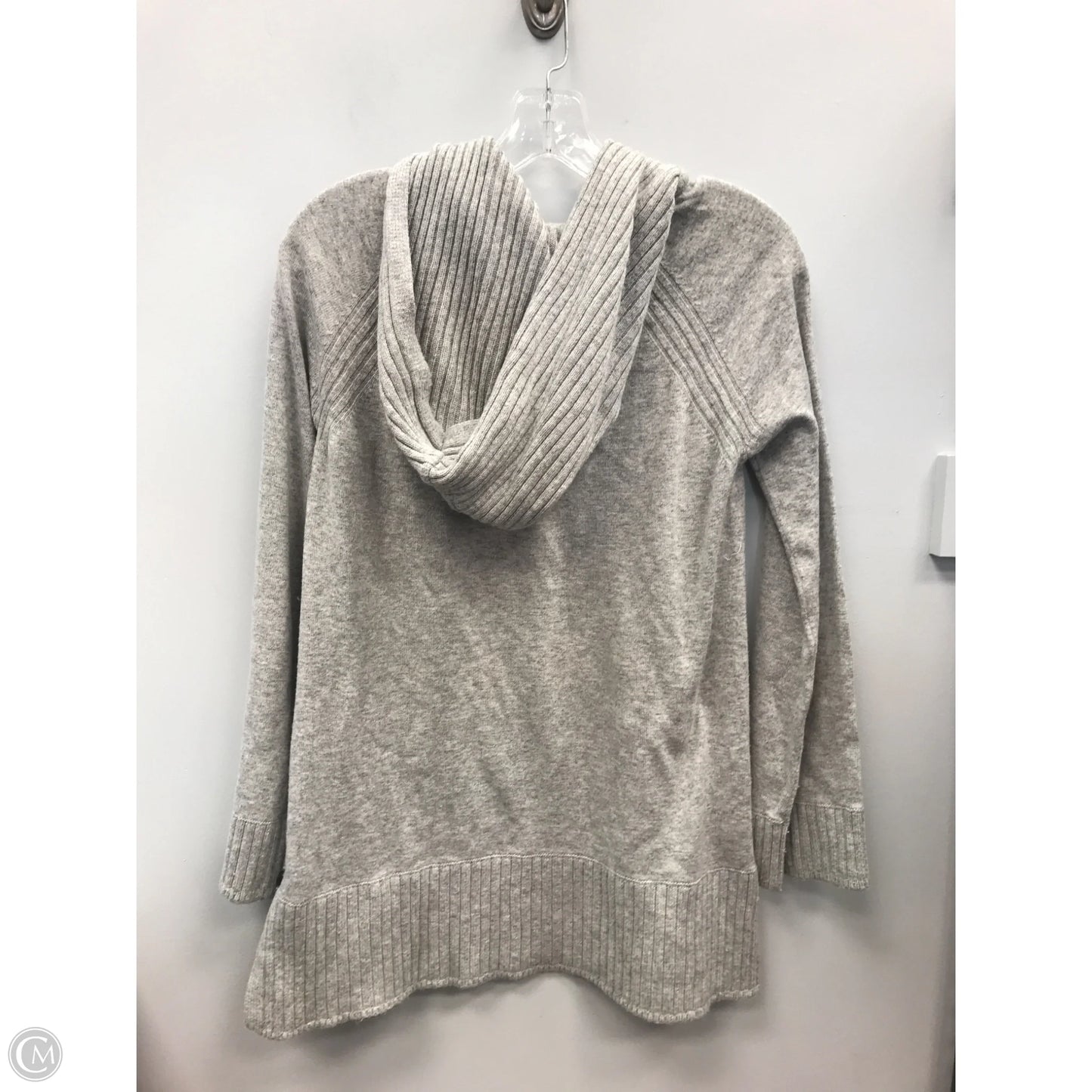 Sweater By Ann Taylor In Grey, Size: S