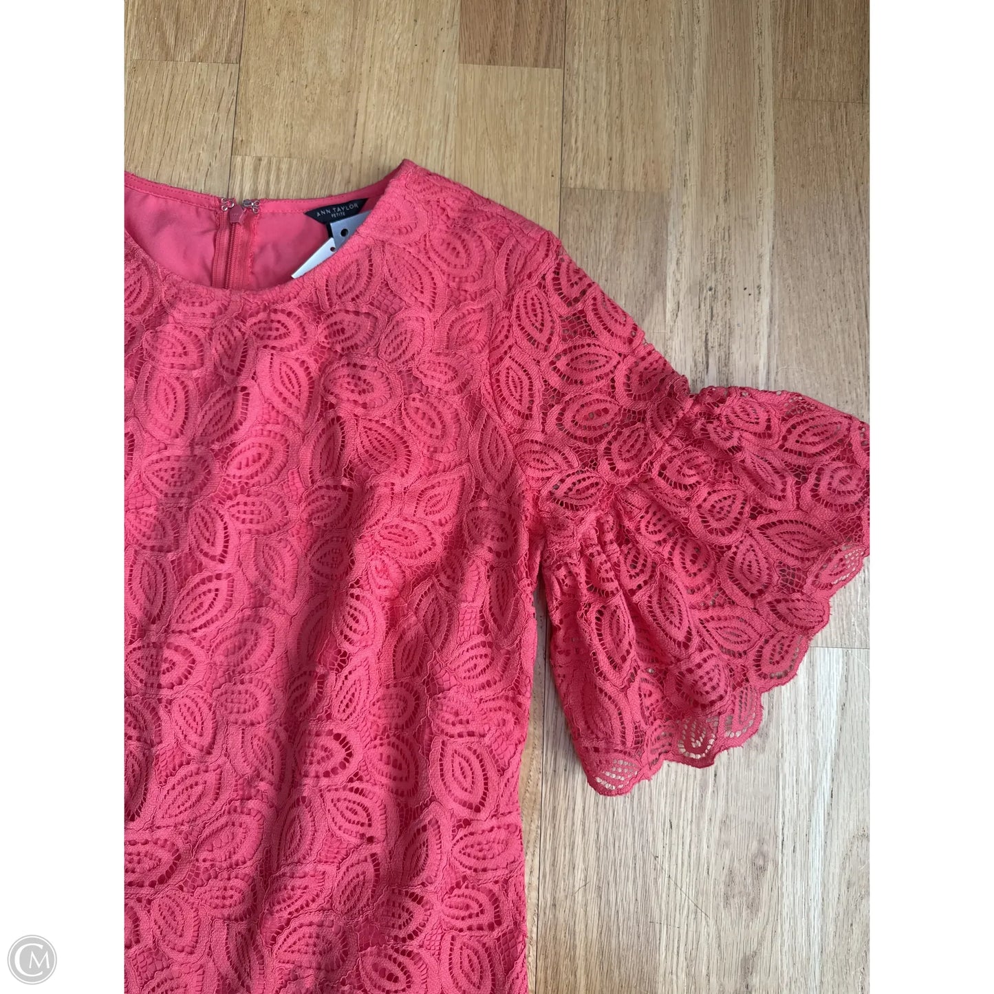 Dress Casual Short By Ann Taylor In Orange, Size: 4petite